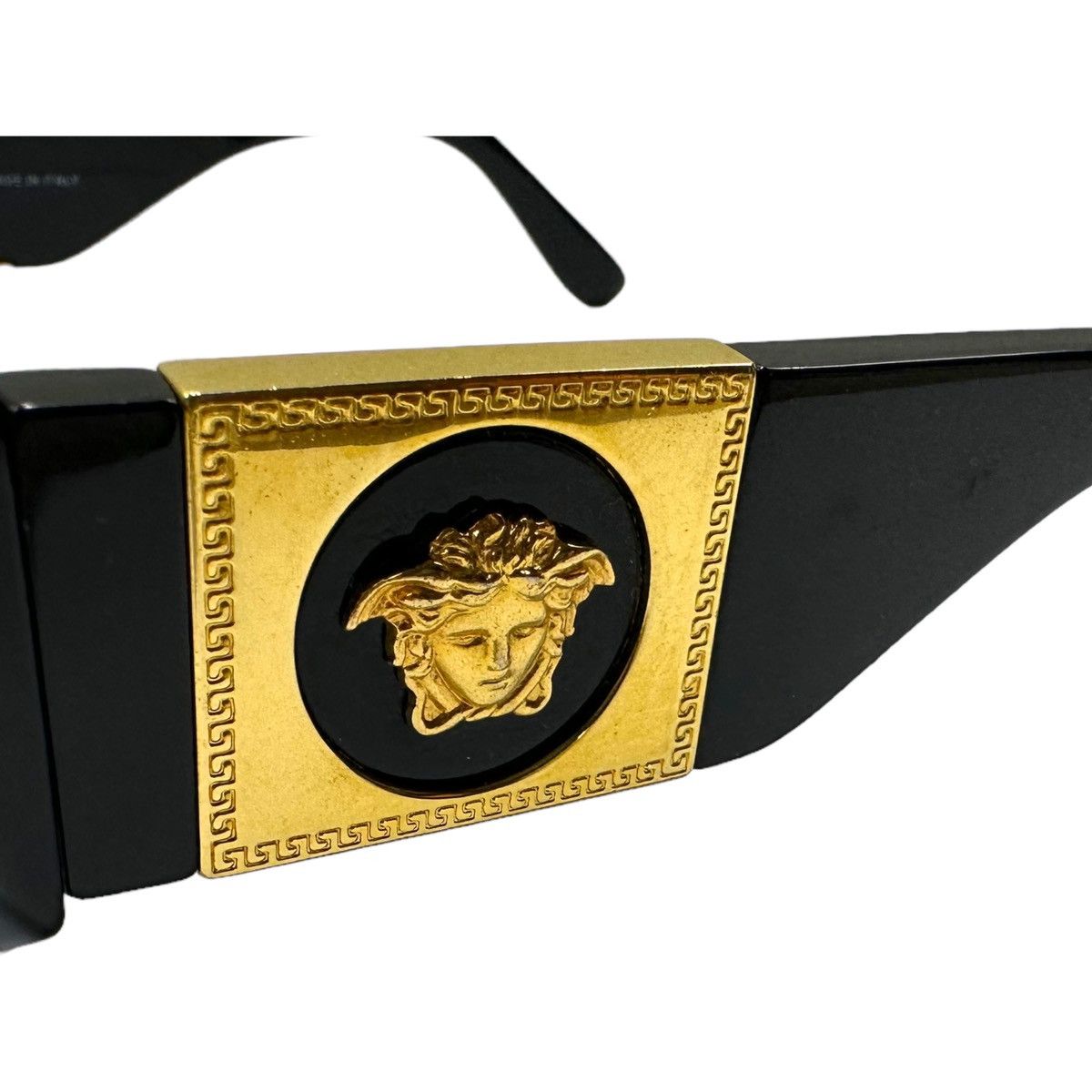 Versace × Vintage Gianni Versace Sun glasses Vintage 420/C Col. 852 90s black Size ONE SIZE - 6 Thumbnail