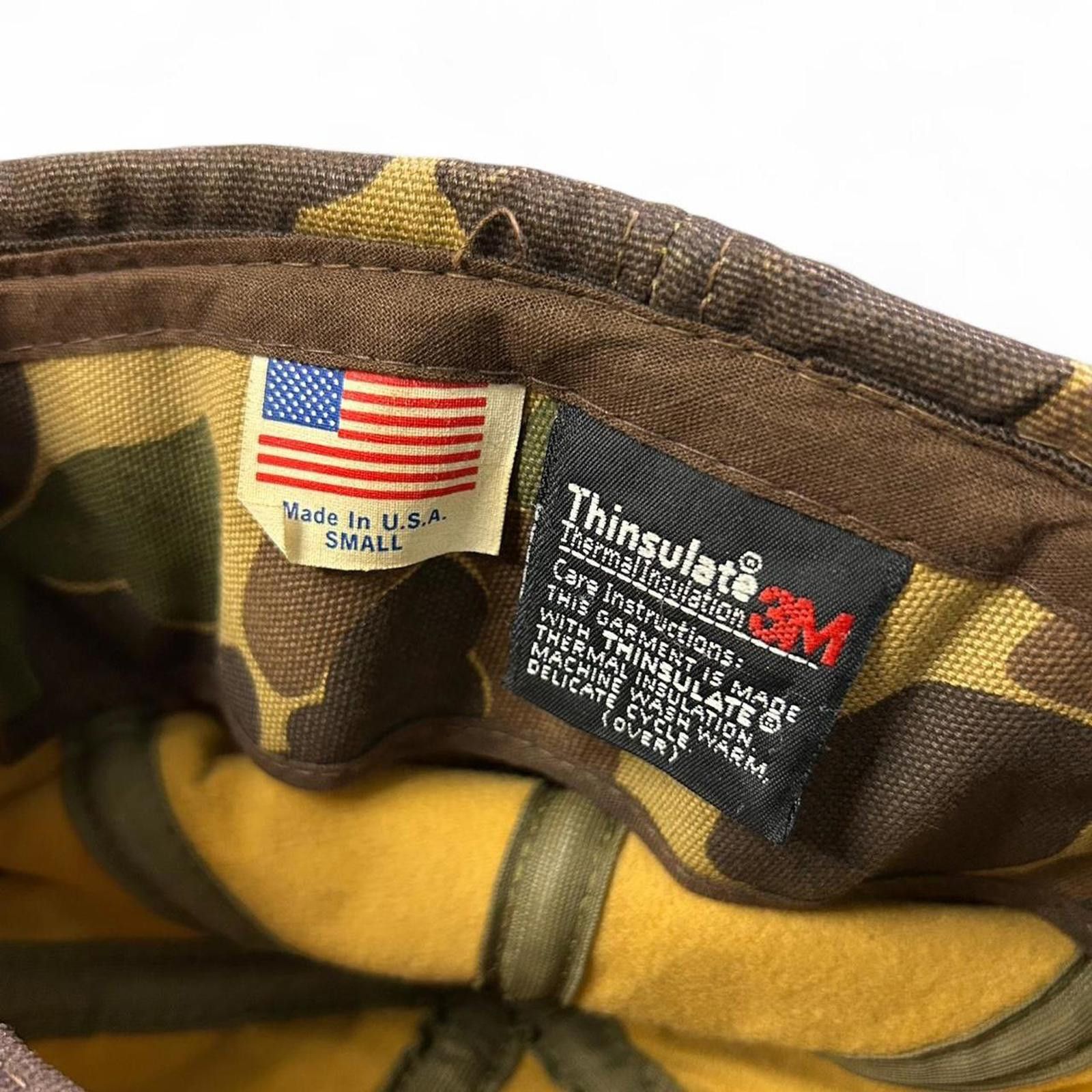 Carhartt VTG Carhartt Duck Camouflage Camo Thinsulate 3M Size ONE SIZE - 3 Thumbnail
