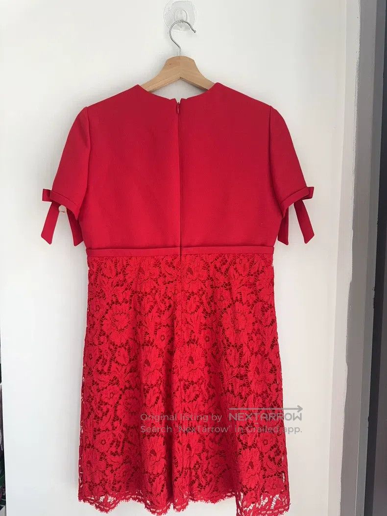 Valentino Valentino Red lace dress Size S / US 4 / IT 40 - 2 Thumbnail
