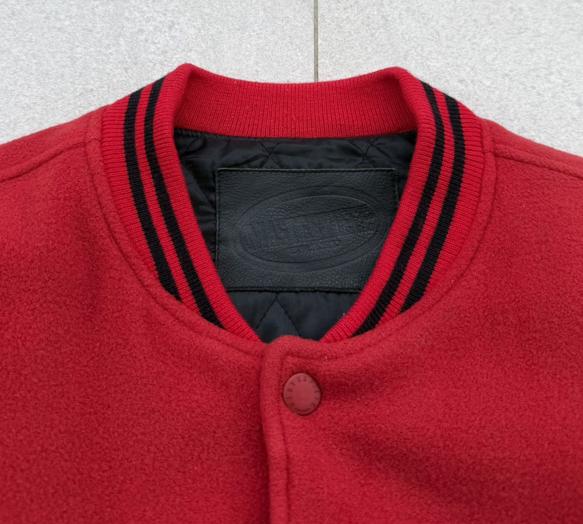 MasterPiece VTG MASTERPIECE Varsity Wool Leather Sleeve Letterman Jacket Size US L / EU 52-54 / 3 - 20 Thumbnail