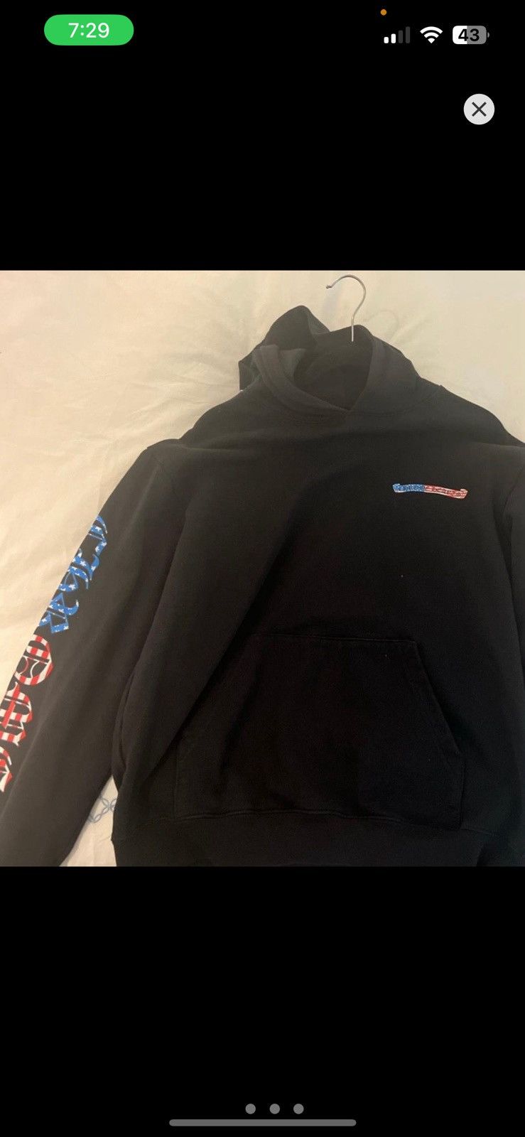 image of Chrome Hearts Matty Boy in Black, Men's (Size Medium)