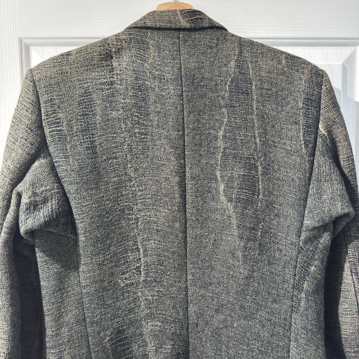 Deepti Deepti Black Wool Membrane Sleeve Long Jacket – Size 48 Size US M / EU 48-50 / 2 - 6 Thumbnail