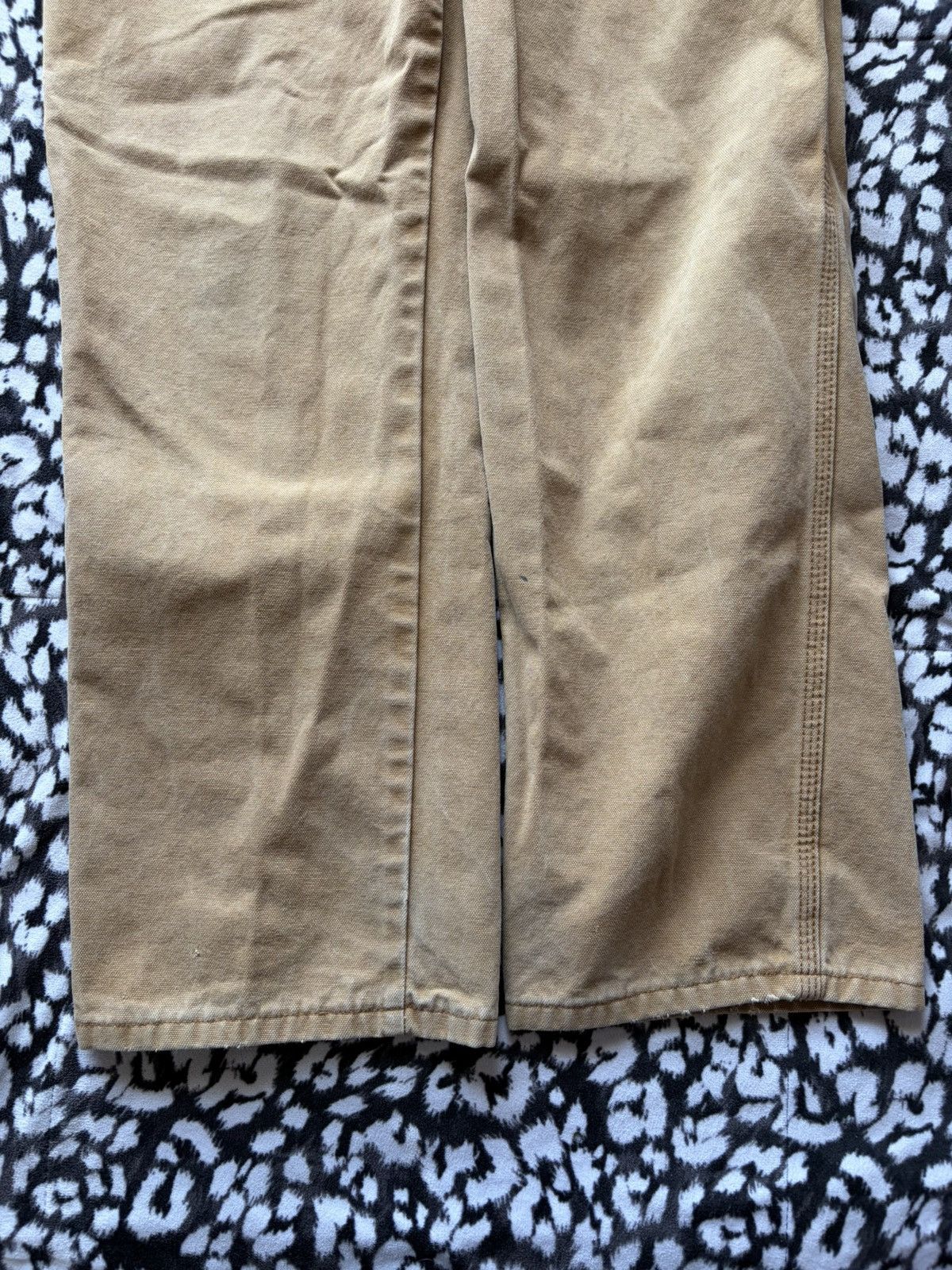 Dickies Distressed tan Dickies carpenter work pants Size US 32 / EU 48 - 2 Thumbnail