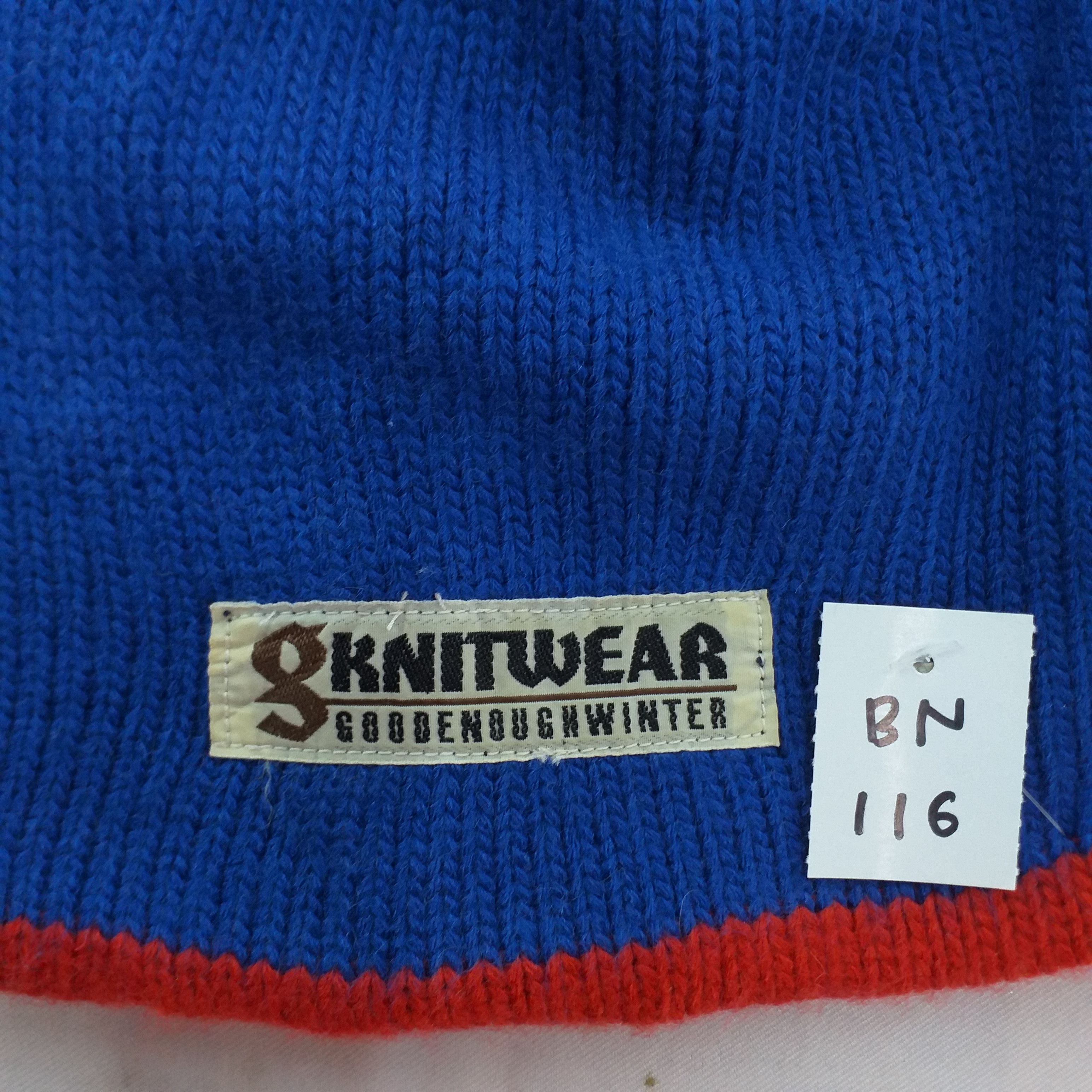 Japanese Brand Knitwear Goodenough Snow Cap Hat Beanie -BN116 Size ONE SIZE - 4 Thumbnail