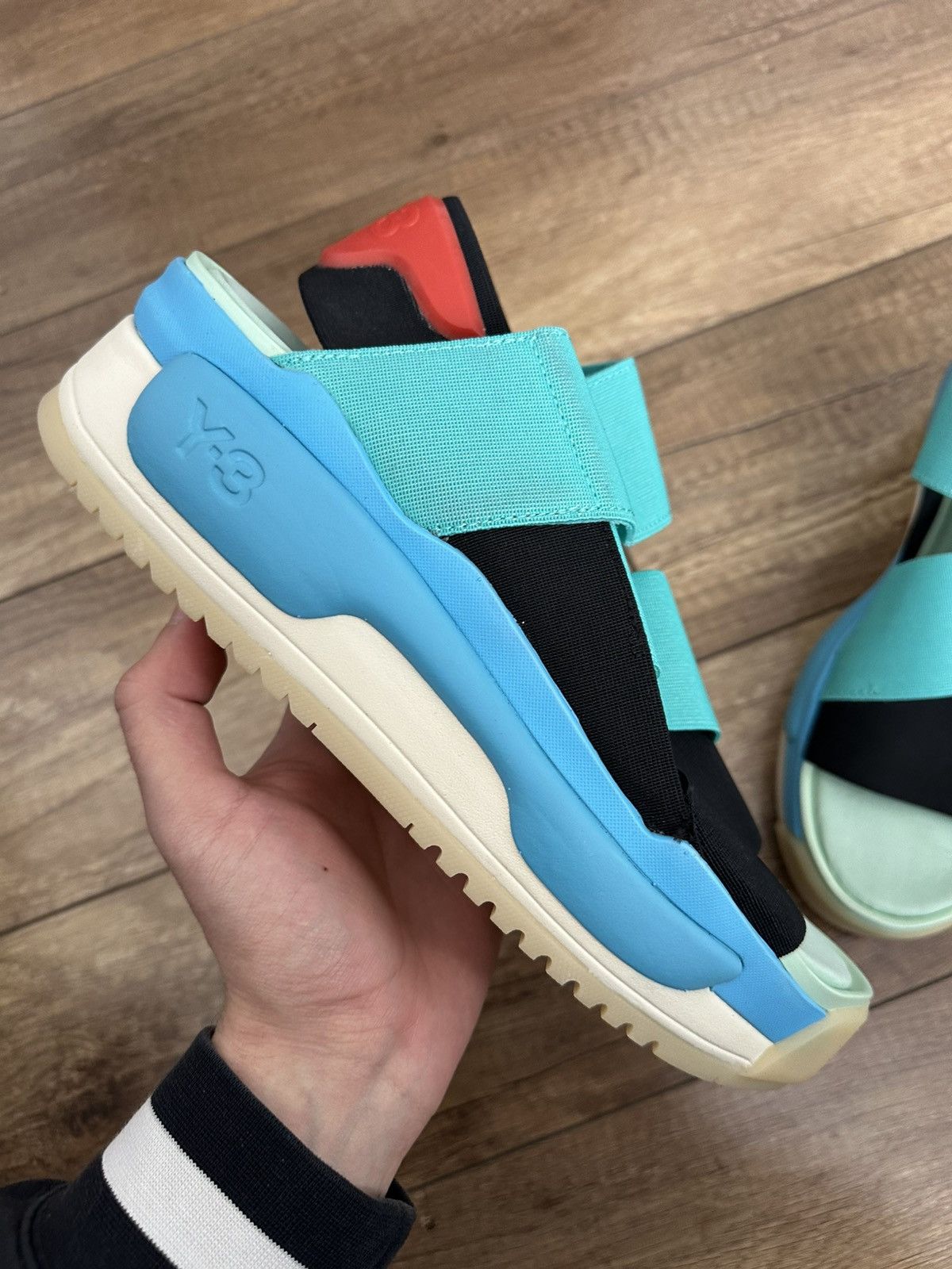 Y-3 Y-3 Adidas Yohji Yamamoto Hokori Sandals Shoes Size US 9 / EU 42 - 7 Thumbnail