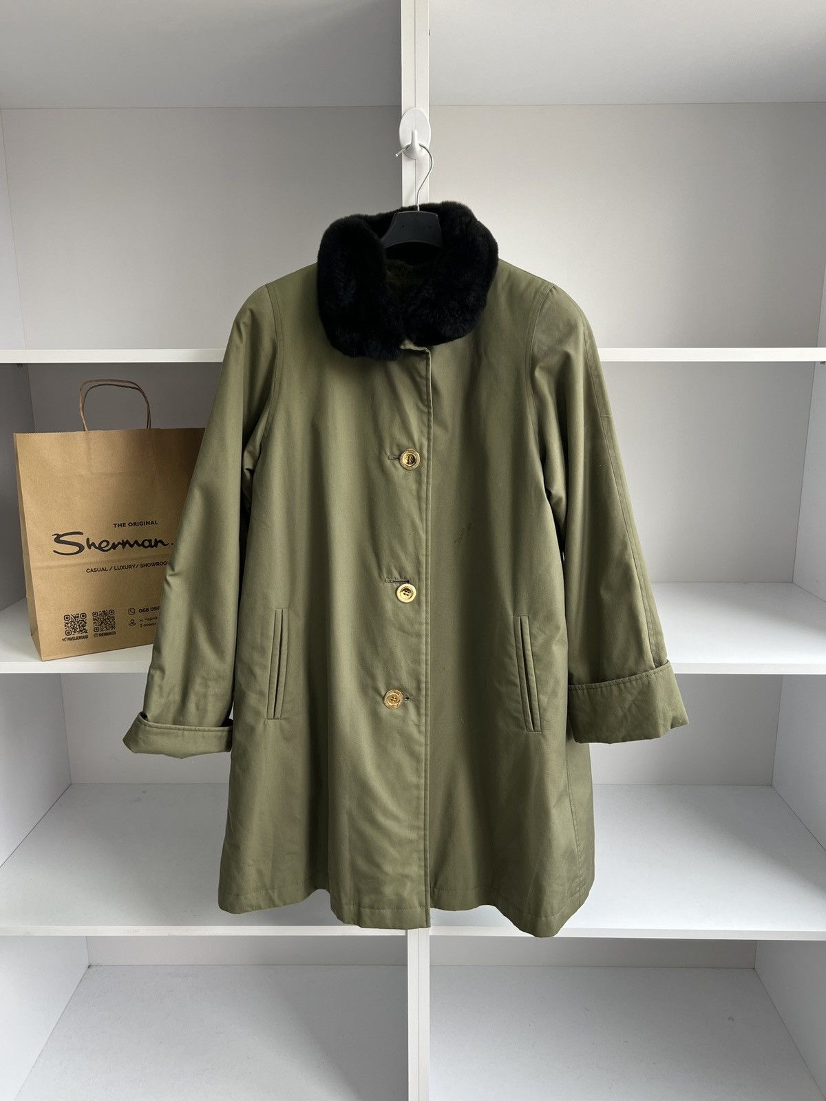 Jean-Louis Scherrer × Vintage Vintage 1950s Jean -Louis Scherrer Very Rare Coat Size US M / EU 48-50 / 2 - 13 Thumbnail
