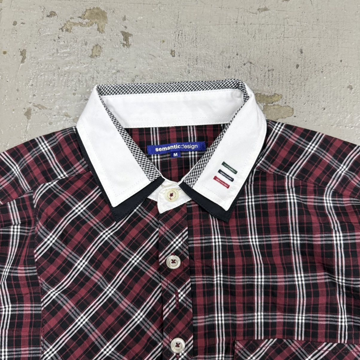 If Six Was Nine Semantic design Gothic Punk Riot Flannel Doibke Collar Size US M / EU 48-50 / 2 - 3 Thumbnail