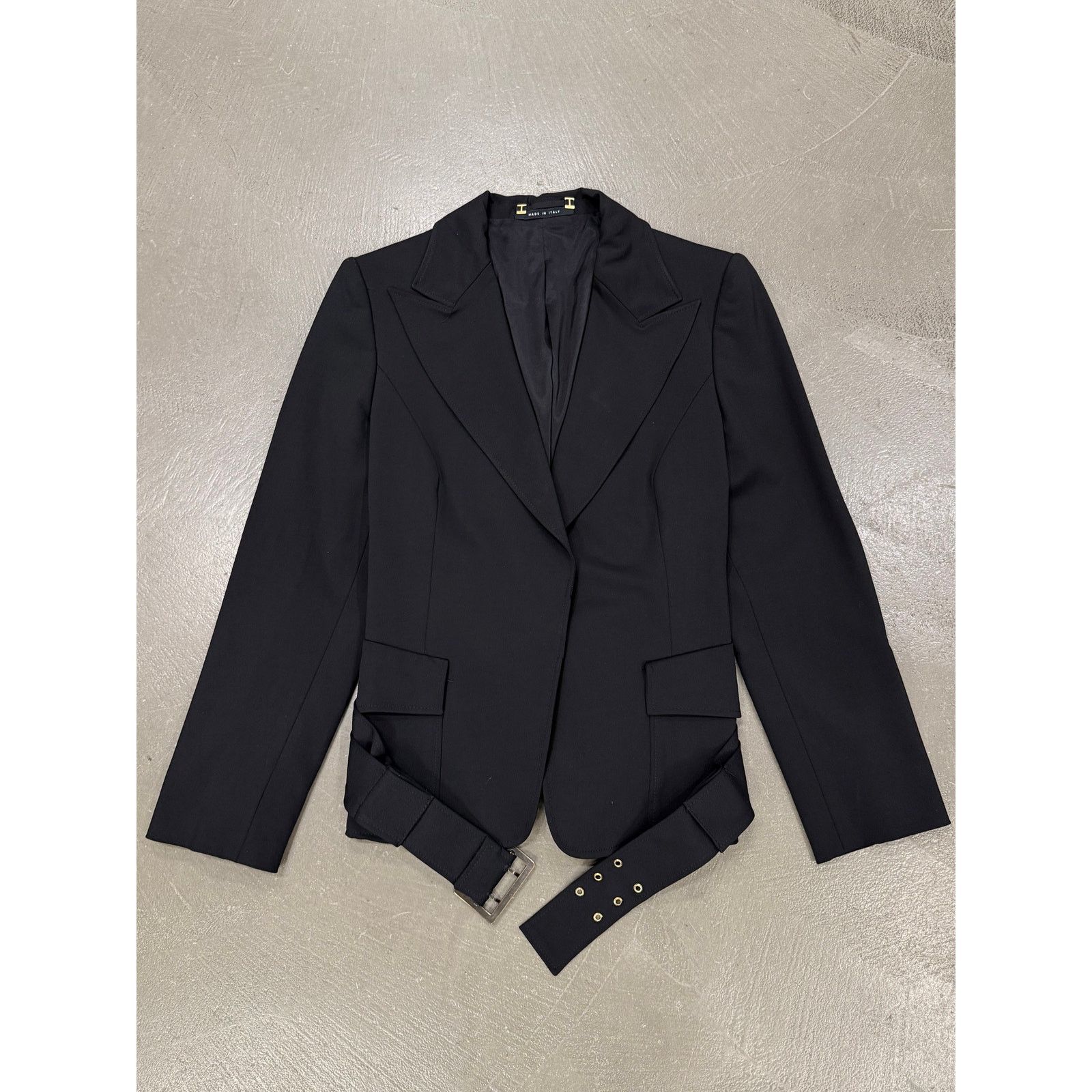 Gucci A/W2003 Gucci by Tom Ford belted military jacket Size M / US 6-8 / IT 42-44 - 2 Thumbnail
