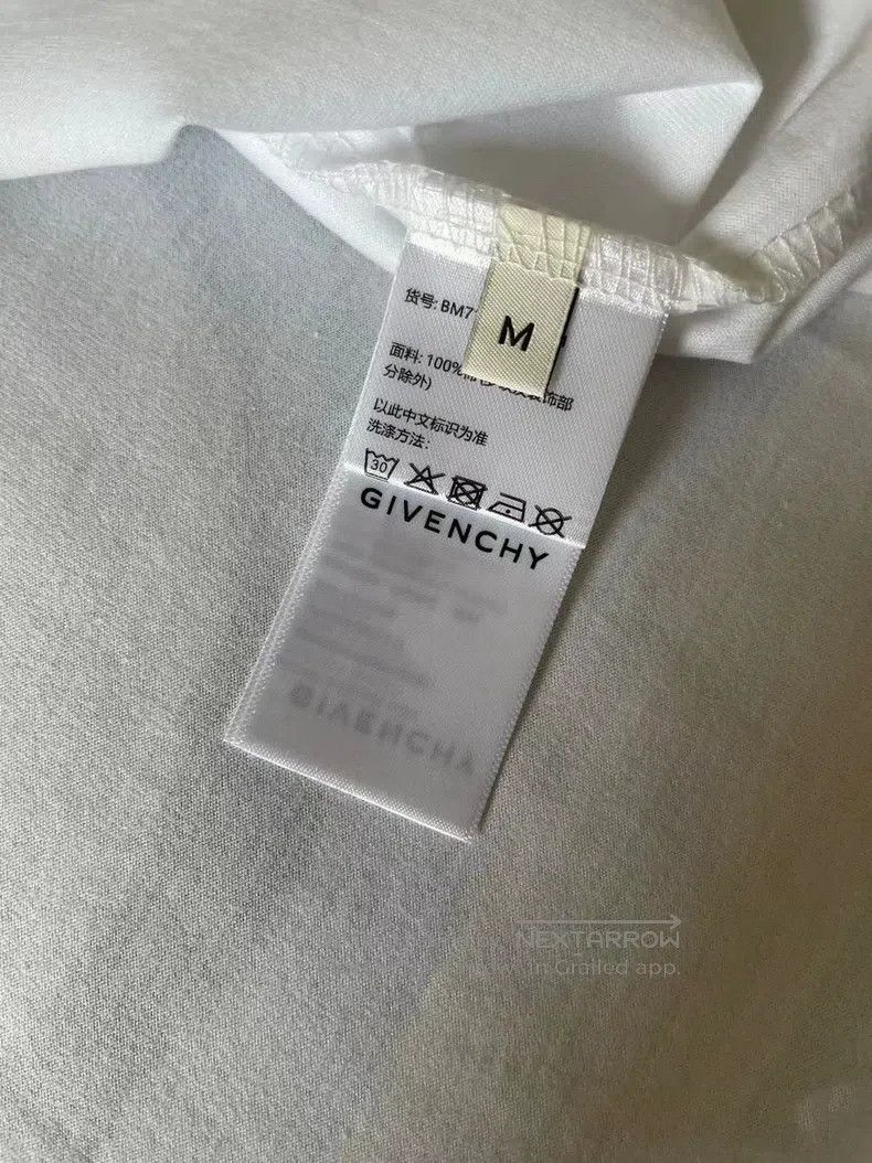 Givenchy Givenchy Short Sleeve T-Shirt White Size US M / EU 48-50 / 2 - 8 Thumbnail