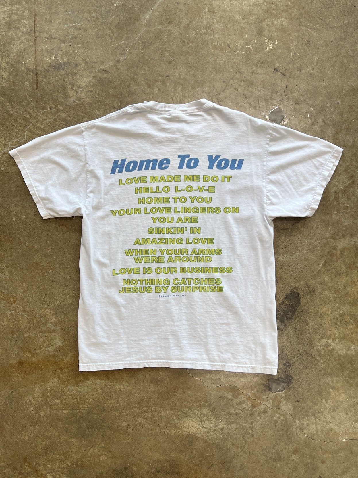 Band Tees Vintage 1999 John Michael Montgomery Home to You Tee Large Size US L / EU 52-54 / 3 - 5 Thumbnail