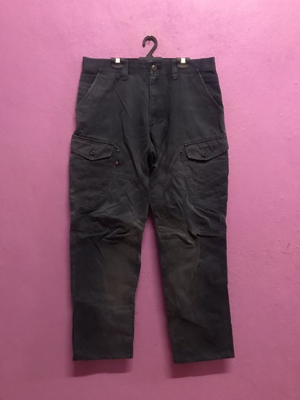 Japanese Brand Burtle Workwear Cargo Pants Size US 32 / EU 48 - 1 Thumbnail
