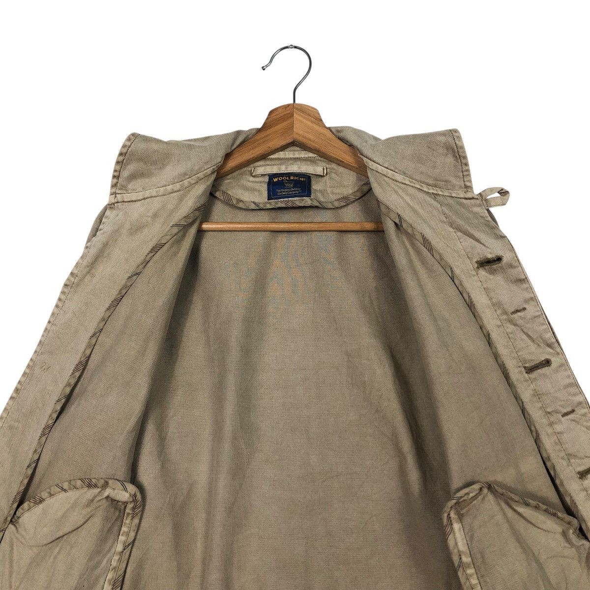 Japanese Brand 📌Vintage Chore Work Jacket Woolrich Duck Canvas Size US M / EU 48-50 / 2 - 15 Thumbnail