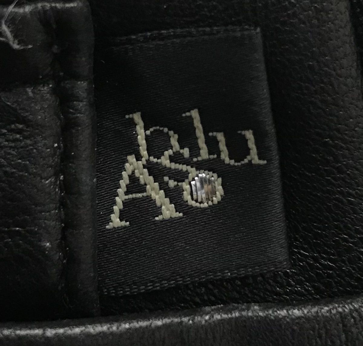Leather × Vintage Vintage Aso Blu Confort Paris Leather/Agneau Pants Size US 26 / EU 42 - 8 Thumbnail