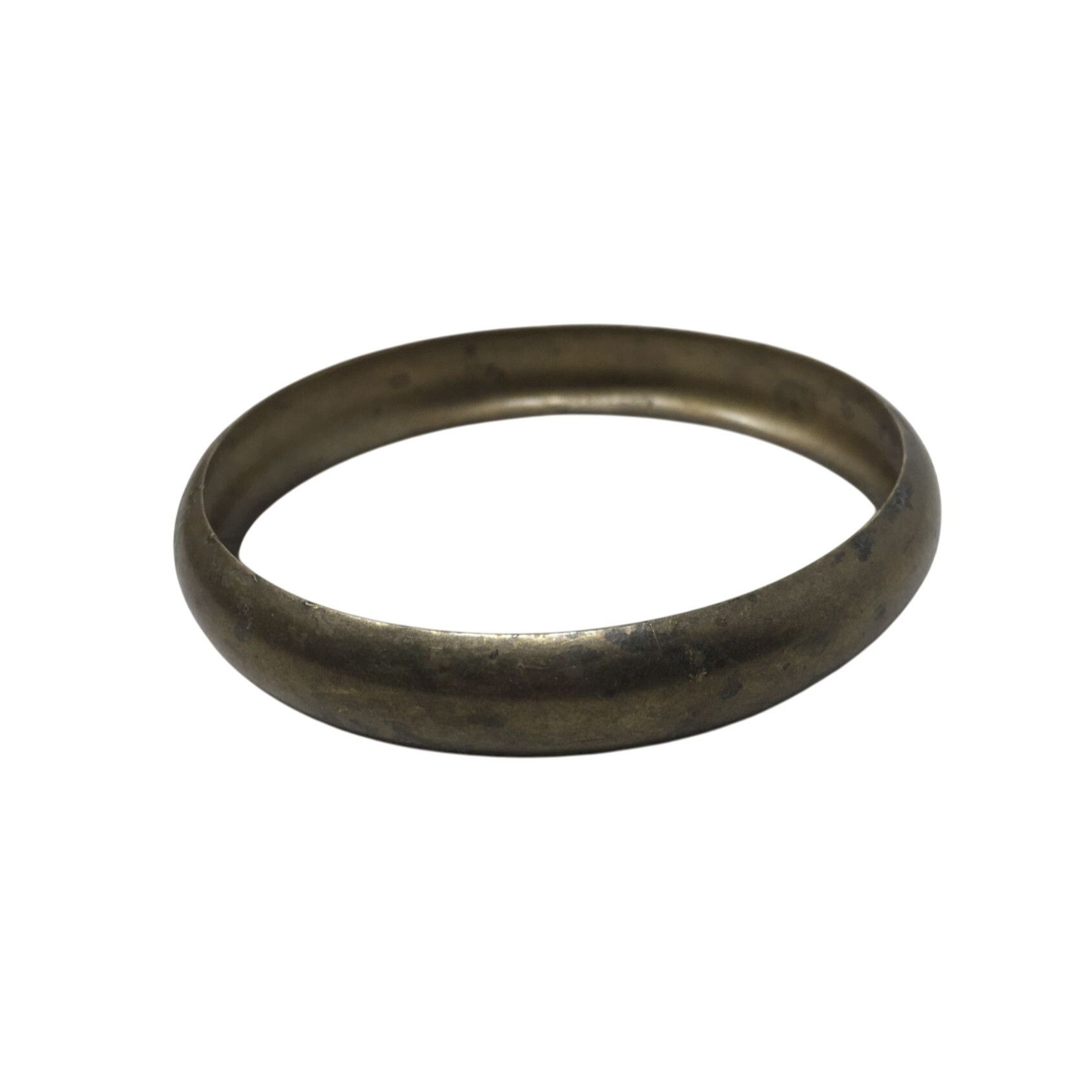 Other Women's Thick Gold Tone Bangle Bracelet Size ONE SIZE - 1 Thumbnail