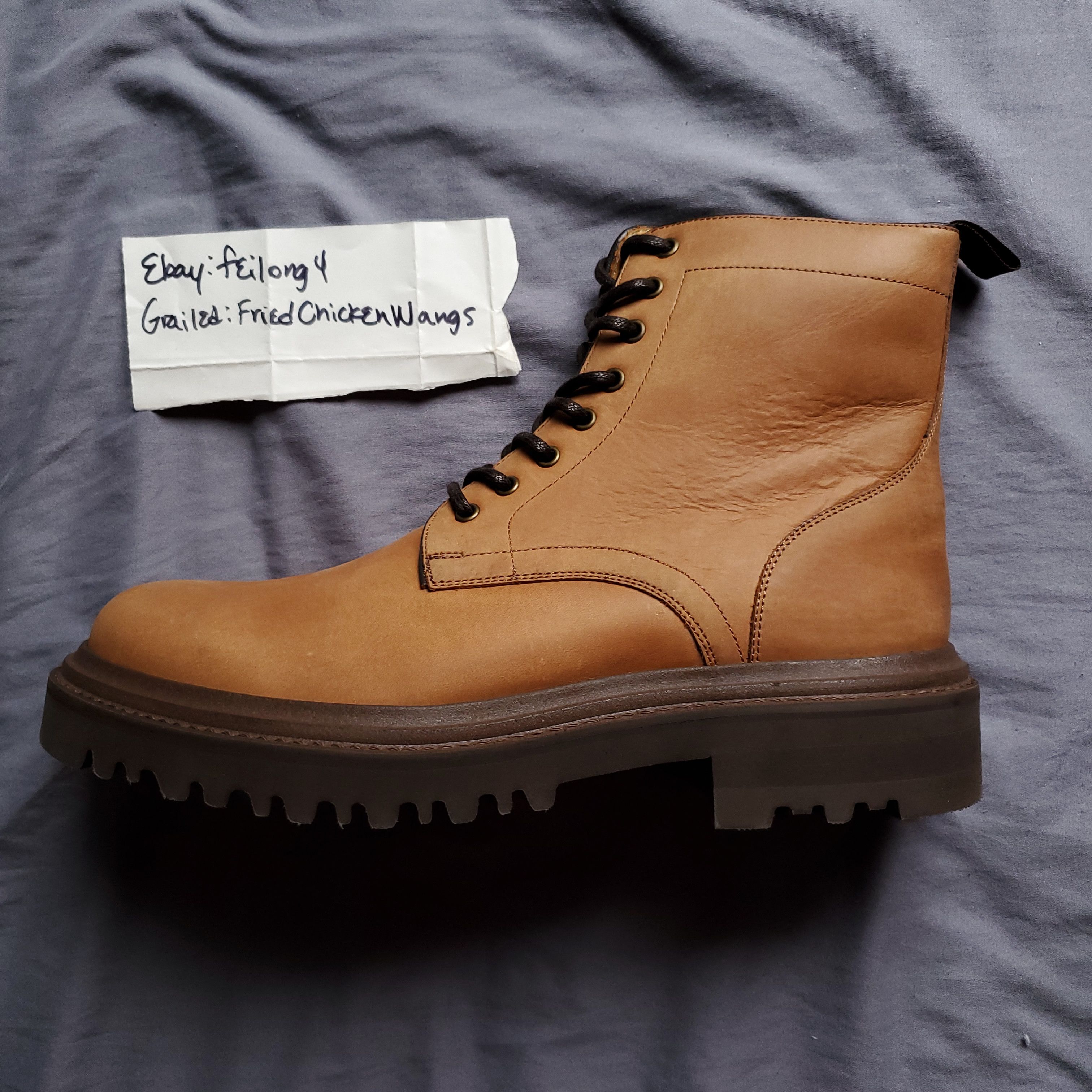 Beckett Simonon Beckett Simonon Mercer Combat Premium Leather Boots Size US 7 / EU 40 - 4 Thumbnail
