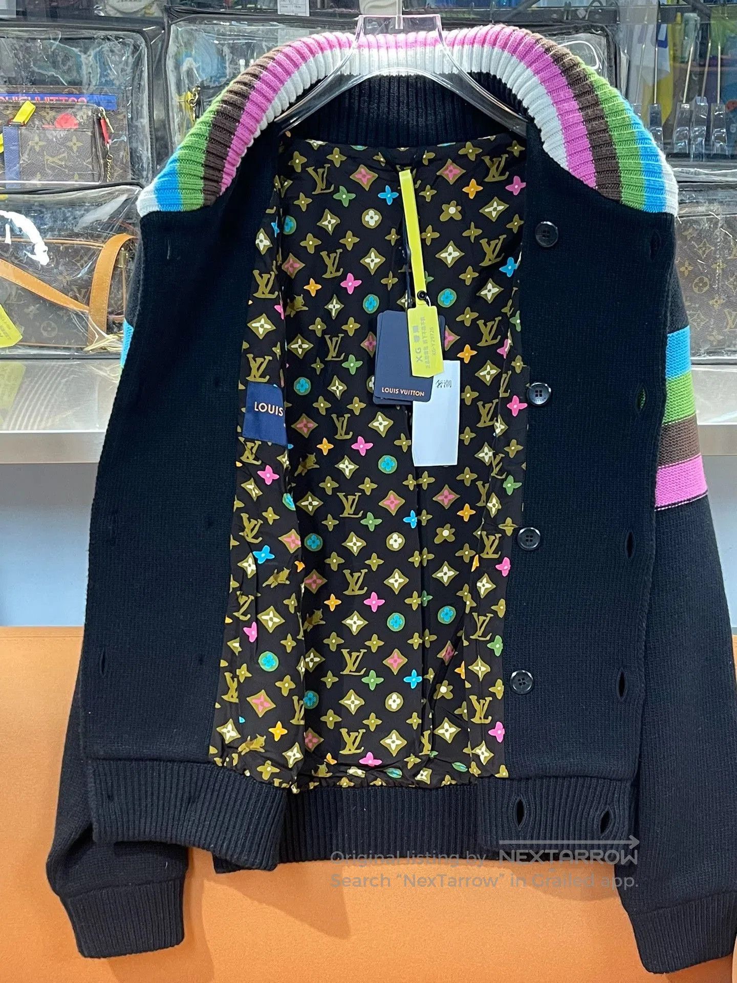 Louis Vuitton Louis Vuitton x Tyler Embroidered Wool Jacket. Size US S / EU 44-46 / 1 - 3 Thumbnail