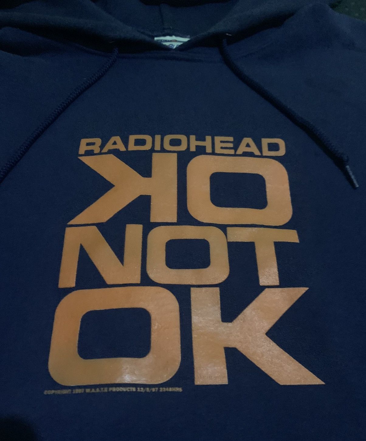 Band Tees Vintage Radiohead Ok Computer Hoodie Size US L / EU 52-54 / 3 - 5 Thumbnail