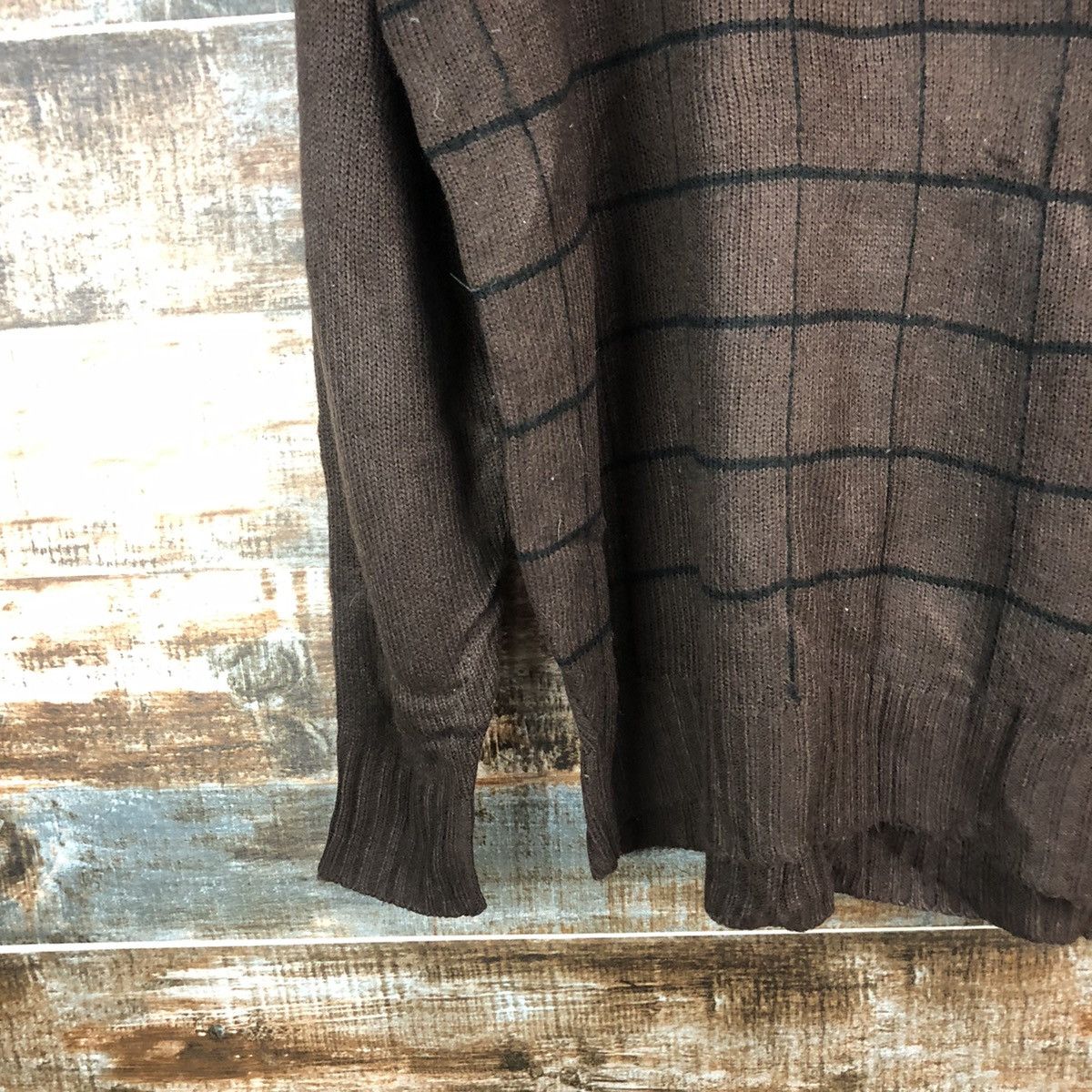 Japanese Brand × Vintage British Horse Ridding checkered vintage Sweatshirt #A1784 Size US L / EU 52-54 / 3 - 7 Thumbnail