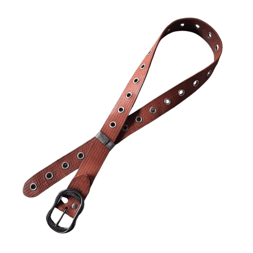 ☠️ Standard japan hole ring punk style leather belt