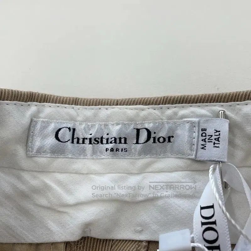 Dior Dior Khaki Cotton Women's Casual Pants . Size 23" - 3 Thumbnail