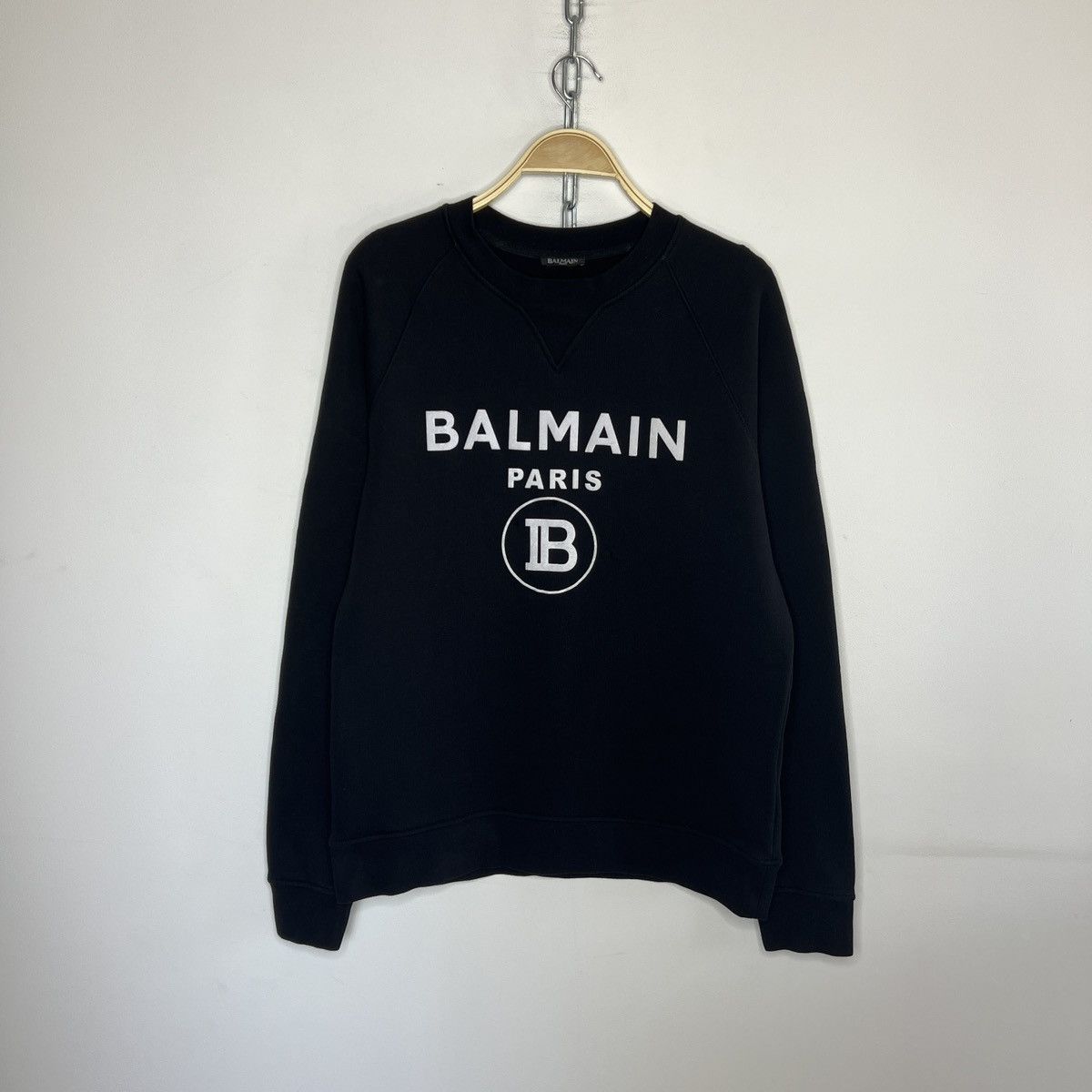 Balmain Balmain Logo Crewneck sweatshirt Size US L / EU 52-54 / 3 - 1 Thumbnail