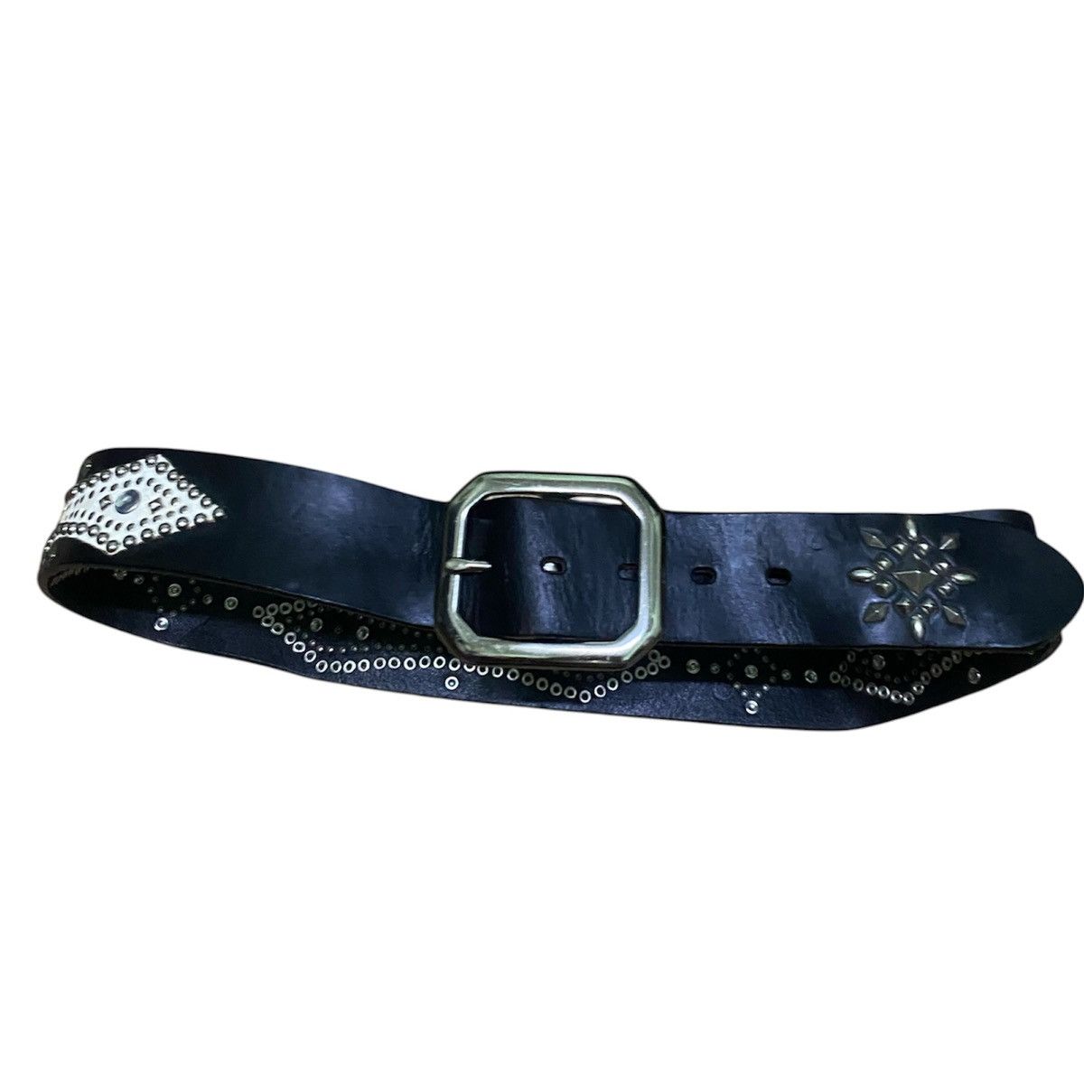 Murder License MURDER LICENSE Leather Studded Belt Size ONE SIZE - 6 Thumbnail