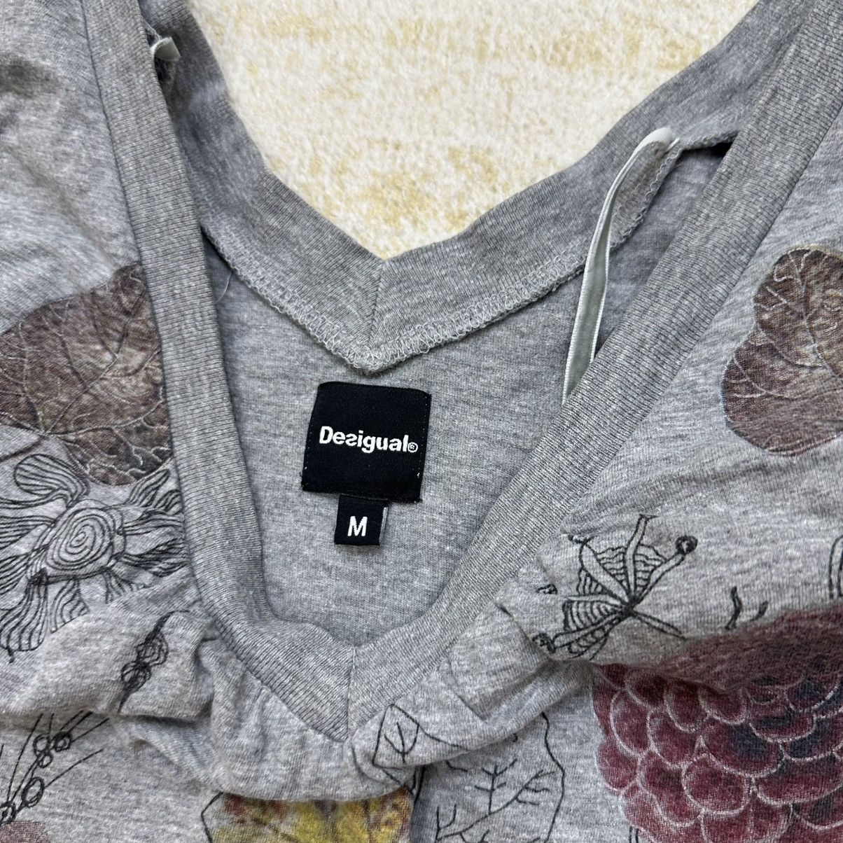 Desigual Vintage Desigual Long-sleeve T-shirts Grunge Avantgarde Y2K Size M / US 6-8 / IT 42-44 - 6 Thumbnail
