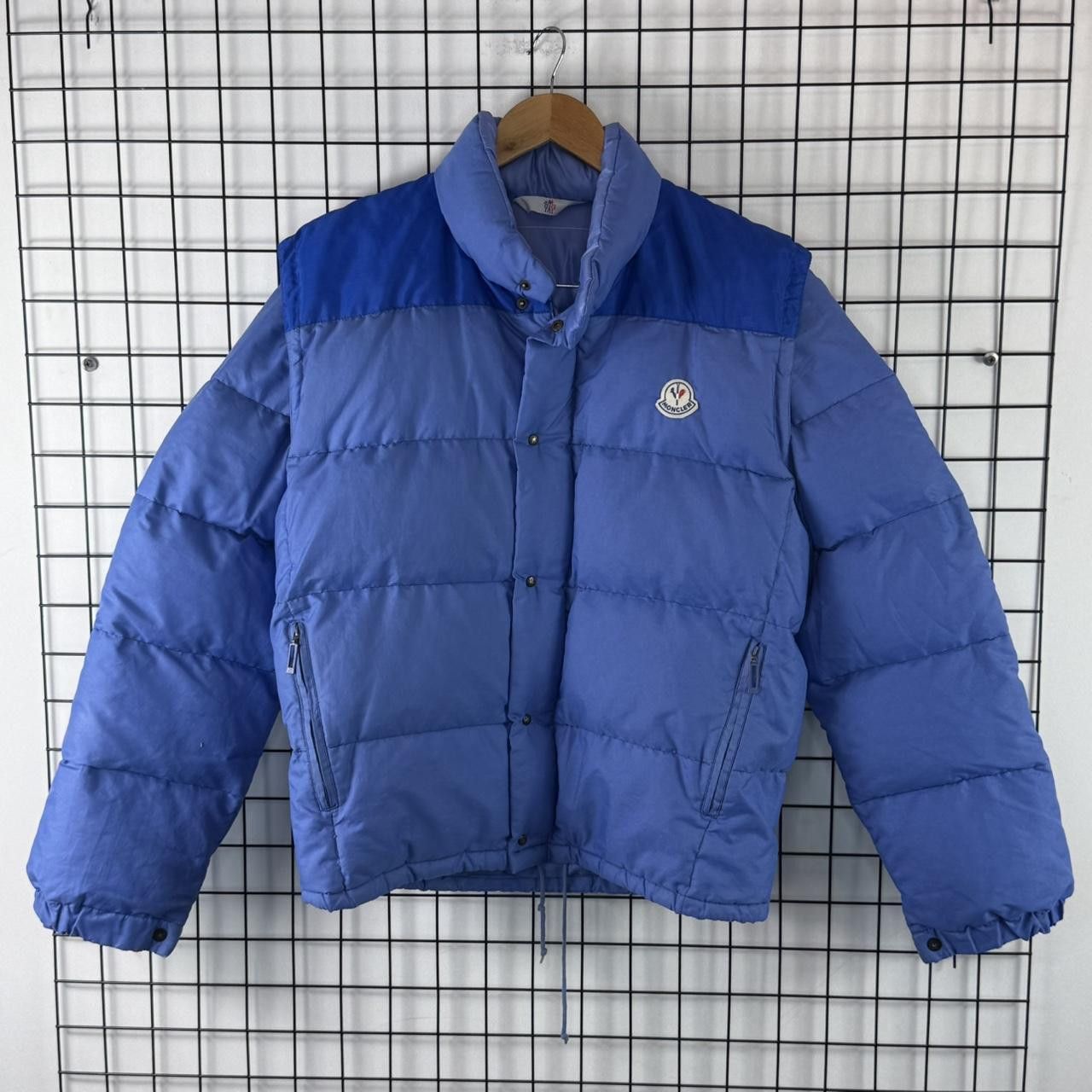 Moncler Moncler Vintage Puffer Jacket Baby Blue 2 in 1 Vest Gilet Size US L / EU 52-54 / 3 - 1 Thumbnail