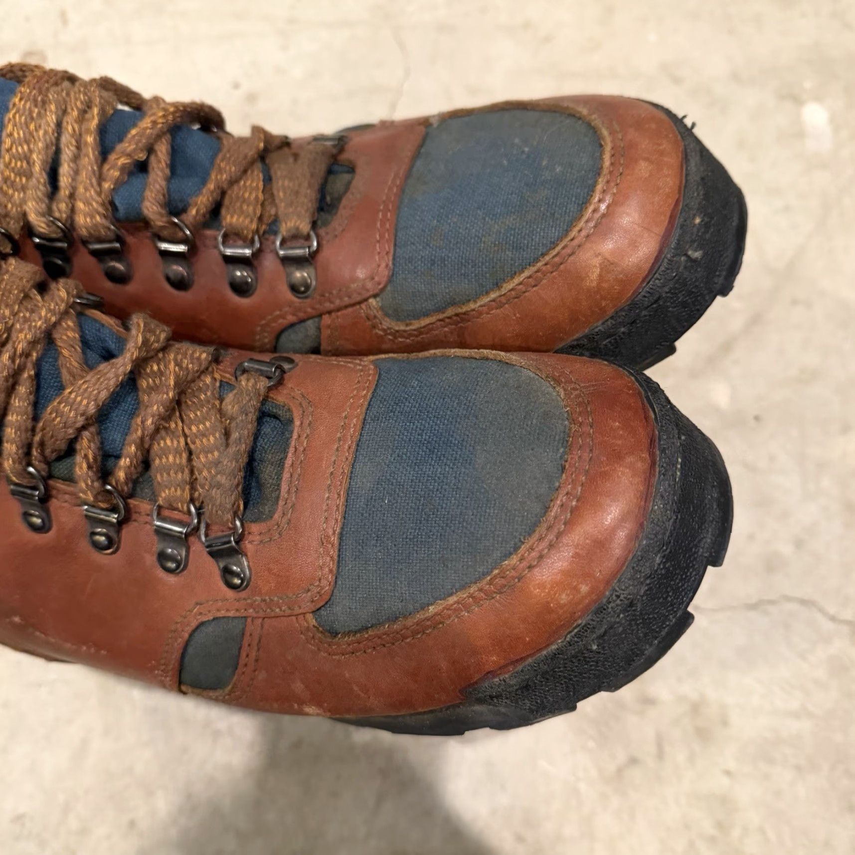 Sears VINTAGE Sears And Roebuck Hiking Boots Mens 10D Brown 84404-670 Boots Mens 10D Brown Sears 84404-670 Size US 10 / EU 43 - 6 Thumbnail