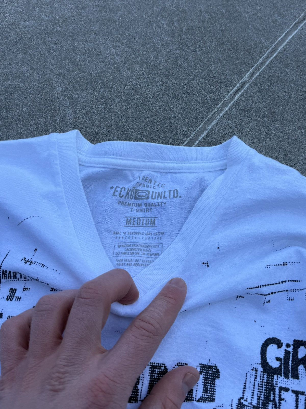 Ecko Unltd. × Vintage Vintage Ecko Unltd Y2K streetwear band rare t-shirt Size US M / EU 48-50 / 2 - 5 Thumbnail