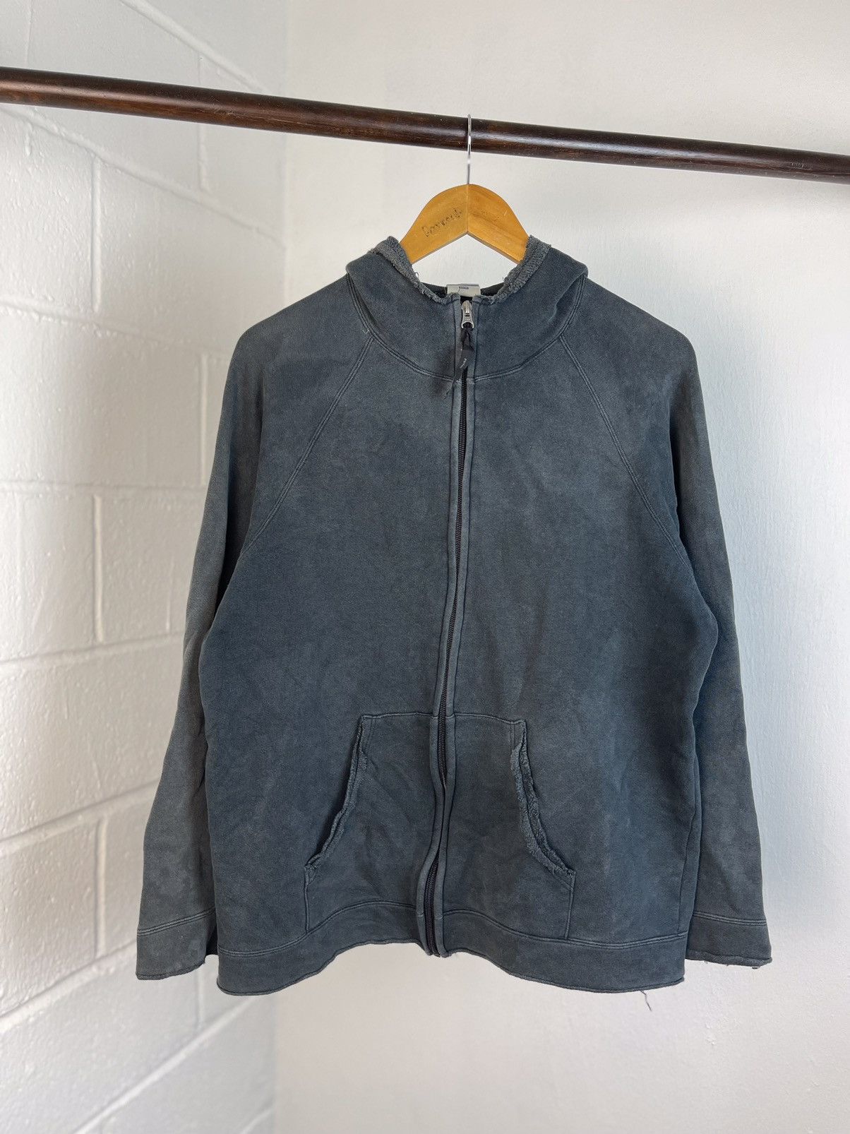 If Six Was Nine × Le Grande Bleu (L.G.B.) × PPFM 90s Faded distressed PPFM Zip Hoodie Size US L / EU 52-54 / 3 - 6 Thumbnail