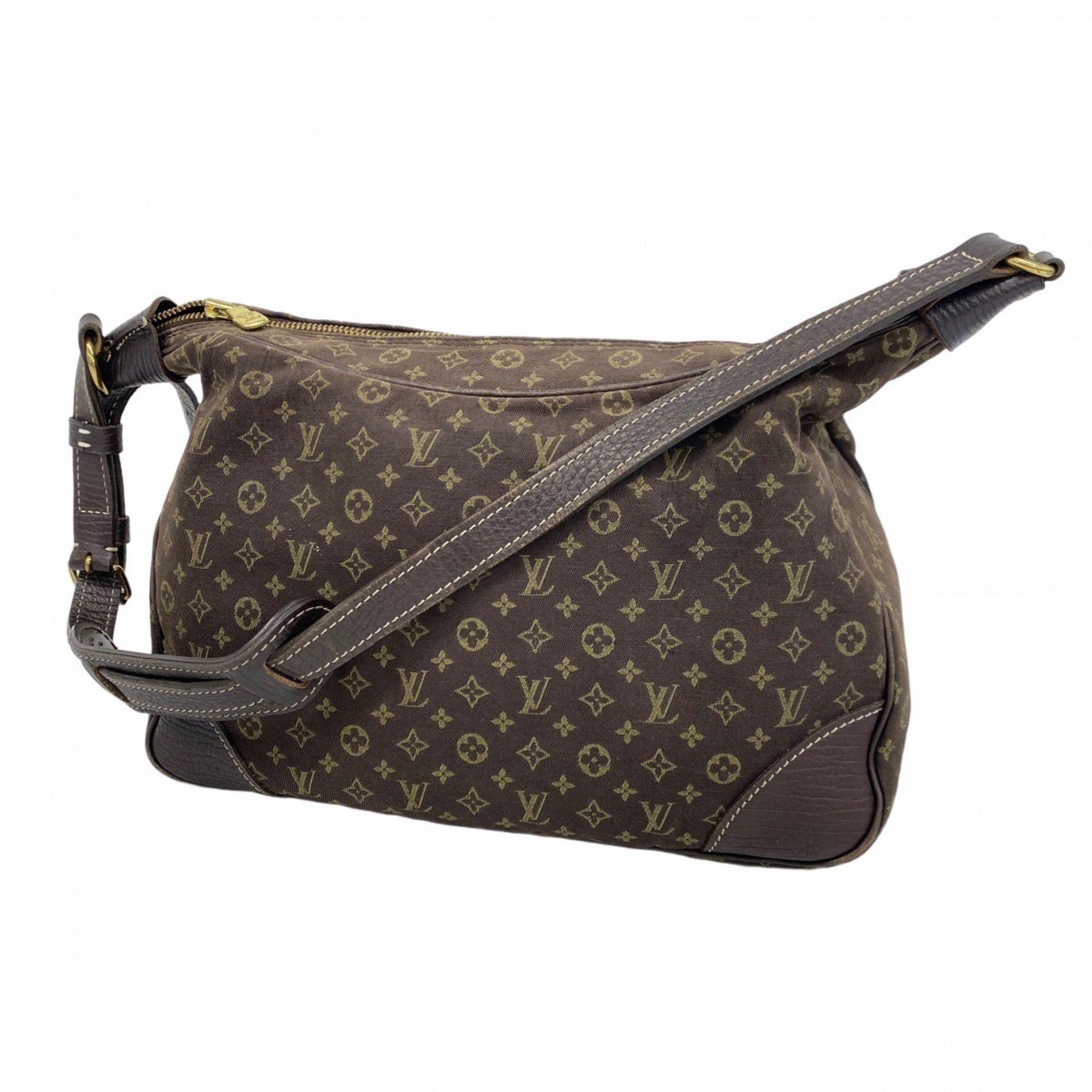 Louis Vuitton Shoulder Bag Monogram Minilan Boulogne M95225 Ebene Women's