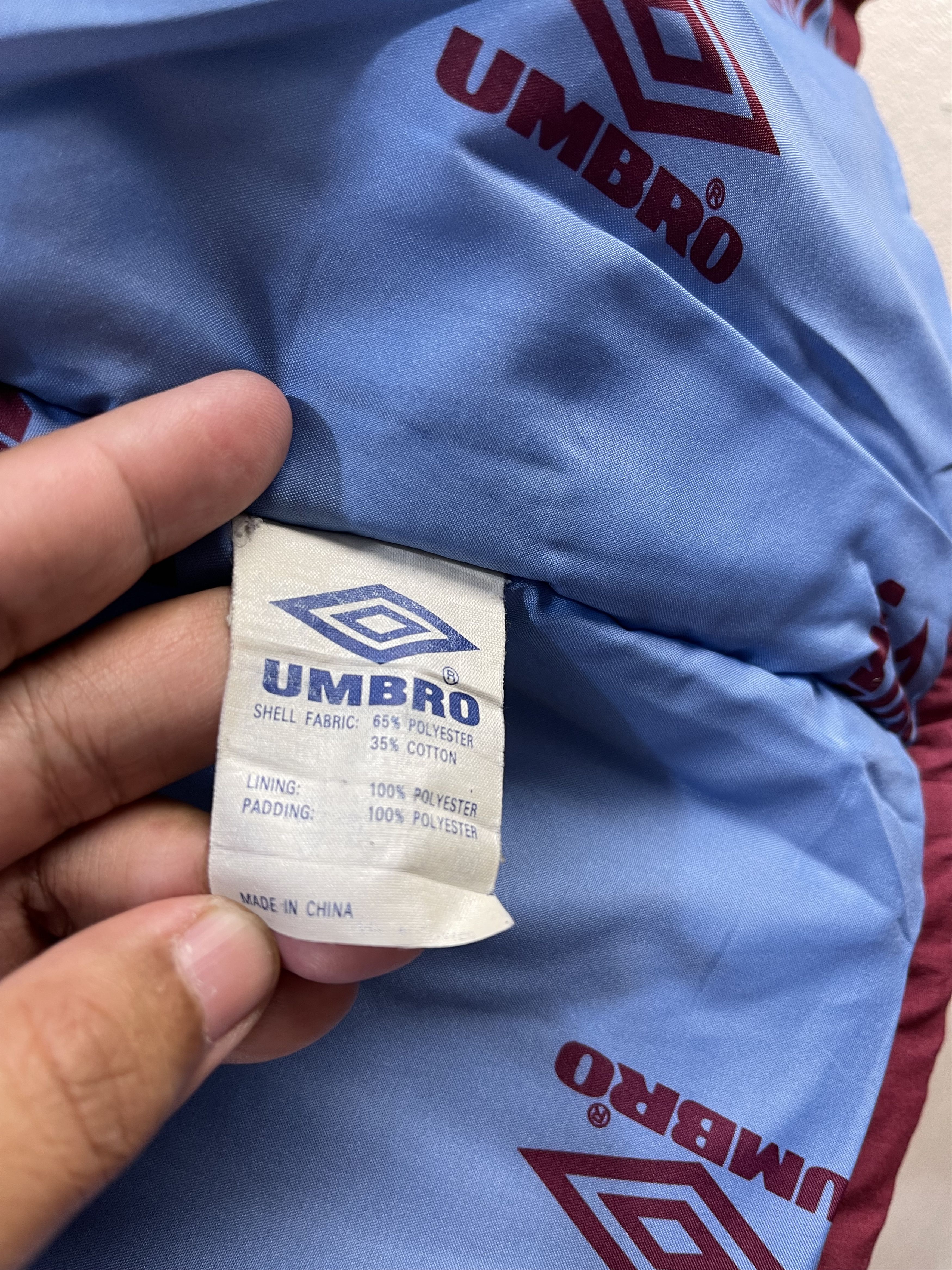 Umbro Vintage Umbro England Fireman Jacket Size US L / EU 52-54 / 3 - 16 Thumbnail