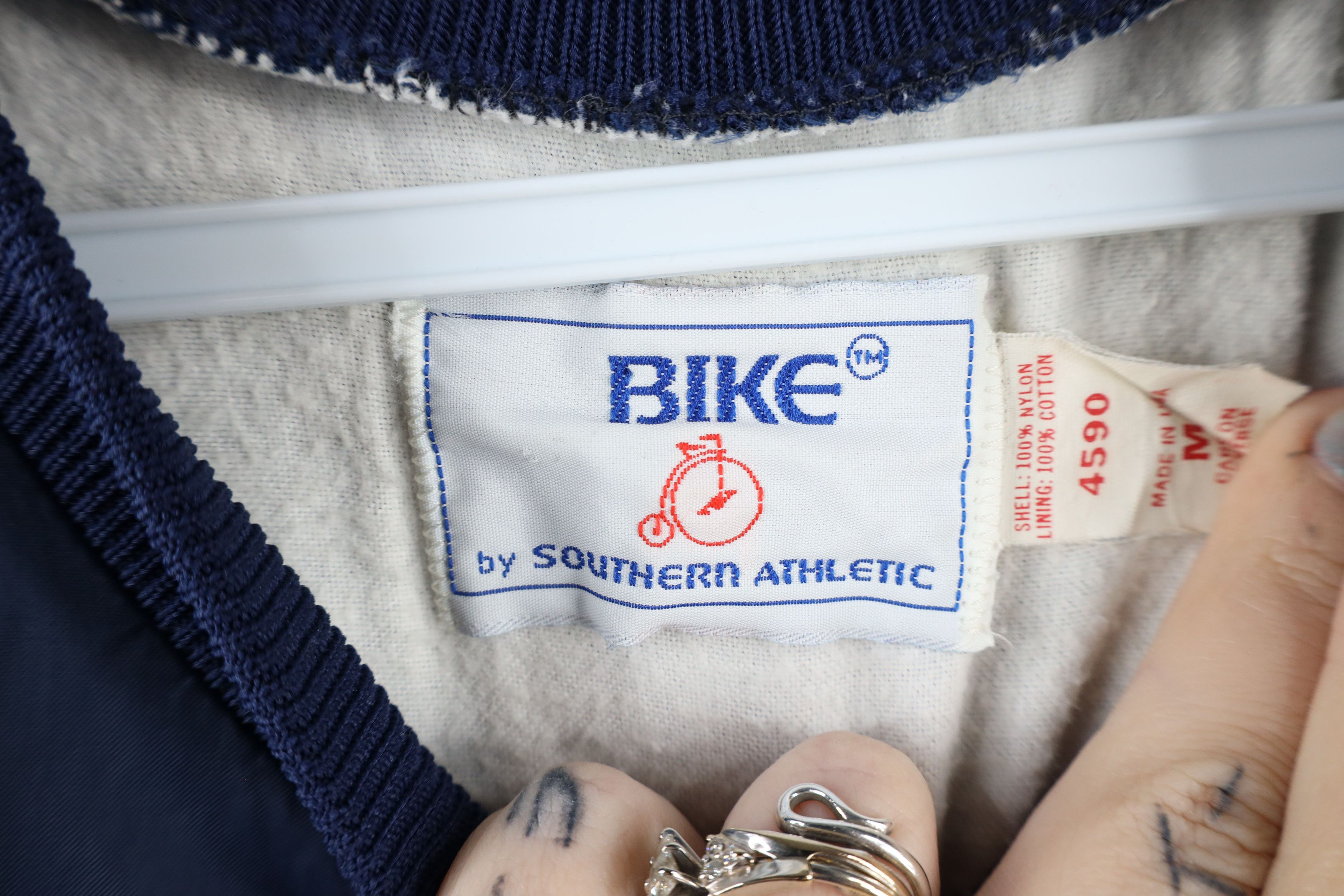 Vintage Vintage Bike Southern Athletic University Michigan Jacket Size US M / EU 48-50 / 2 - 7 Thumbnail