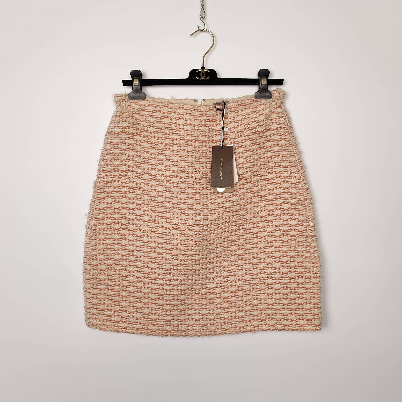 Bottega Veneta Bottega Veneta Tweed Mini Skirt Size 42 Size 28" / US 6 / IT 42 - 1 Thumbnail
