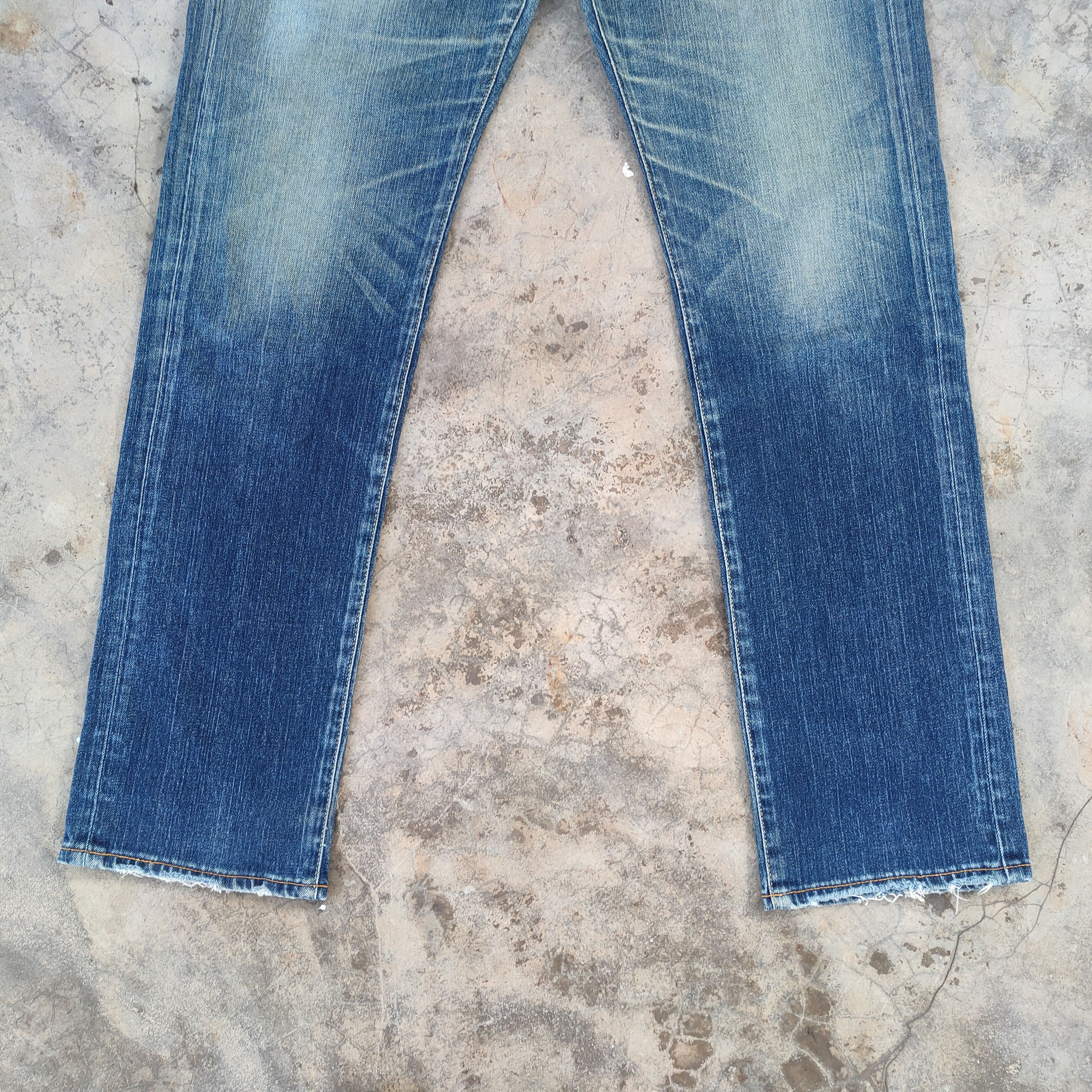 Japanese Brand W33 VINTAGE JAPANESE S001 FADED JEANS DENIM PANTS Size US 33 - 4 Thumbnail