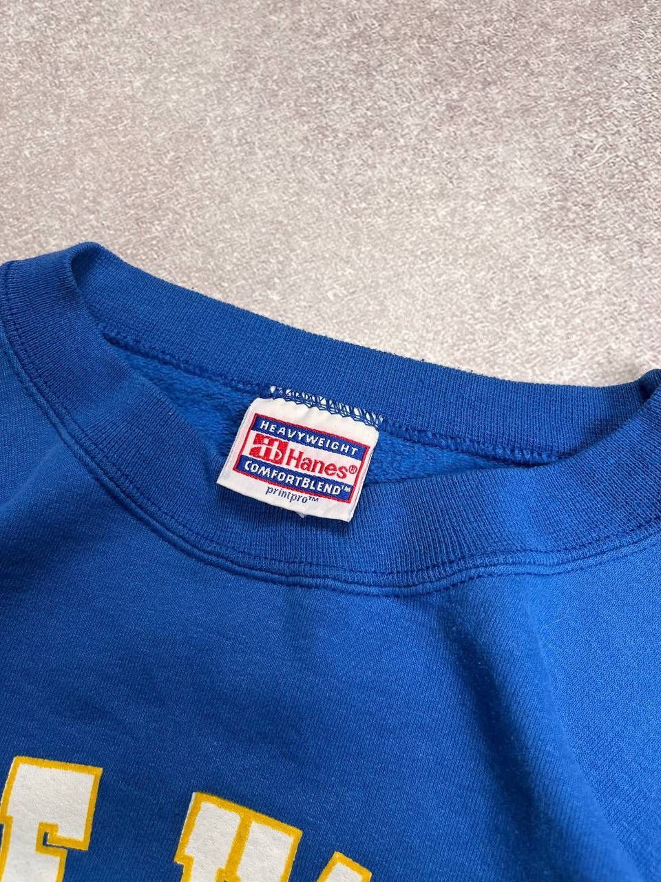 Vintage ⚡️QUICK SALE⚡️VINTAGE HANES HEAVY COTTON BOXY SWEATSHIRT L Size US L / EU 52-54 / 3 - 3 Thumbnail