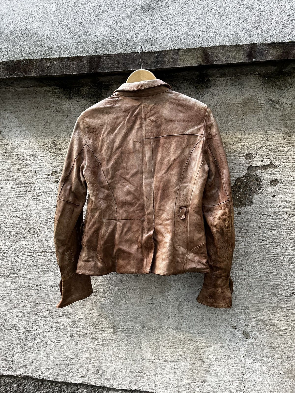 Other un solomondo effect „mestizo“ leather jacket Size M / US 6-8 / IT 42-44 - 10 Thumbnail