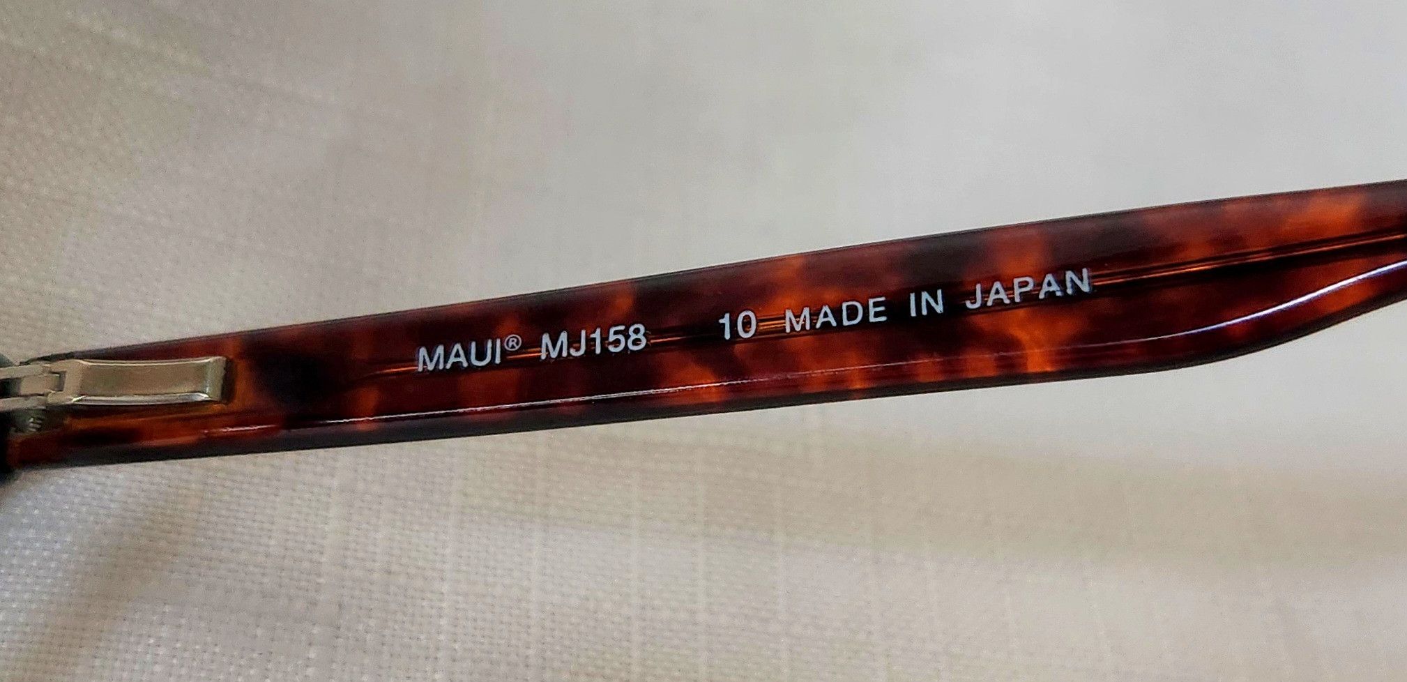 Maui Jim Maui Jim vintage North Shore MJ-158-10 Tortoise Brown Size ONE SIZE - 11 Thumbnail