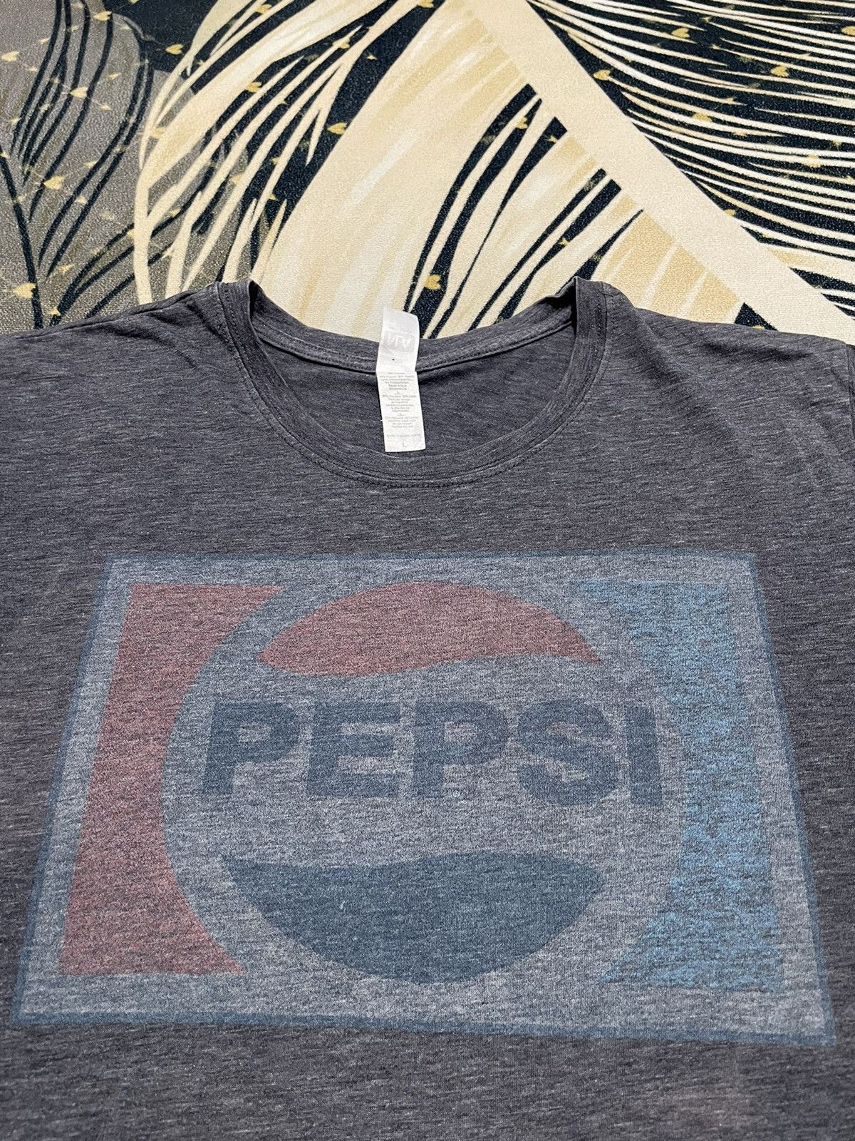 Pepsi × Vintage Vintage Pepsi Shirt Shortsleeve Size US L / EU 52-54 / 3 - 4 Thumbnail