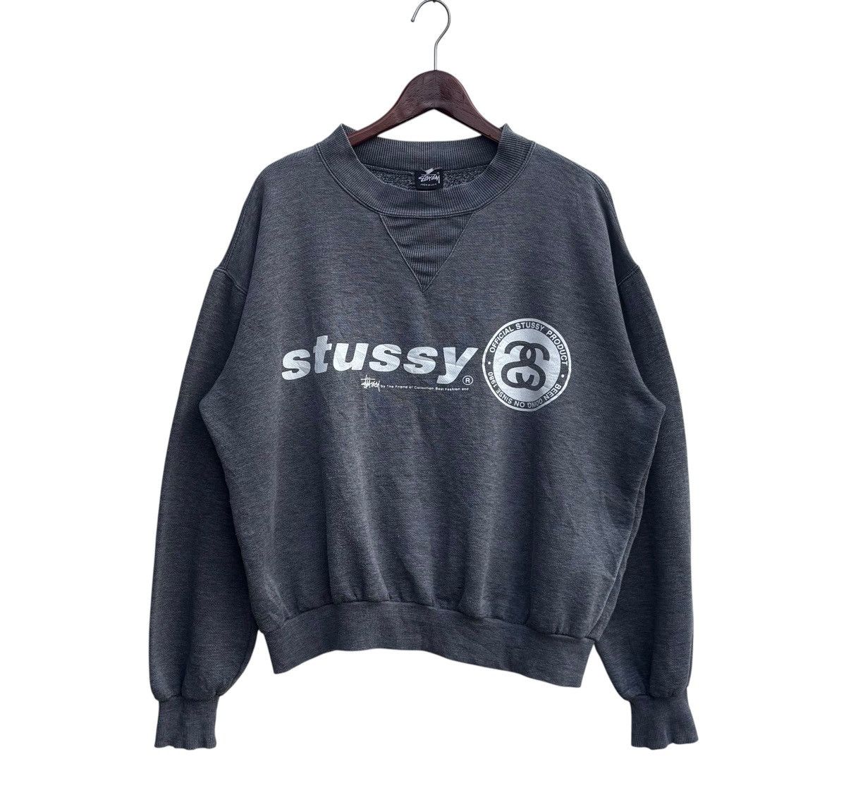 Stussy Vintage Stussy Usa Streetwear Skate Sweatshirt Size US M / EU 48-50 / 2 - 2 Thumbnail