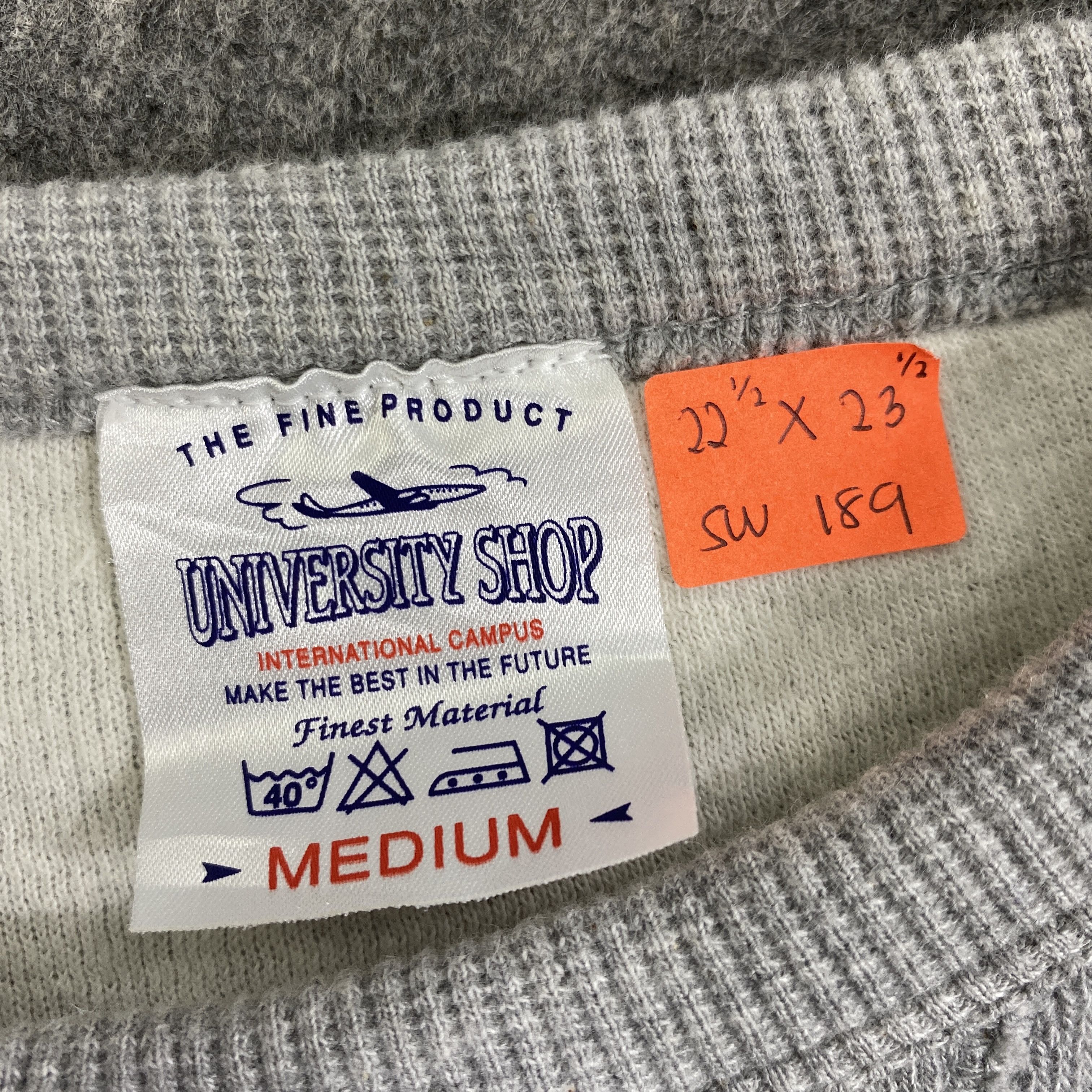 Japanese Brand Vintage University Shop Medium Sweatshirt -SW189 Size US M / EU 48-50 / 2 - 3 Thumbnail