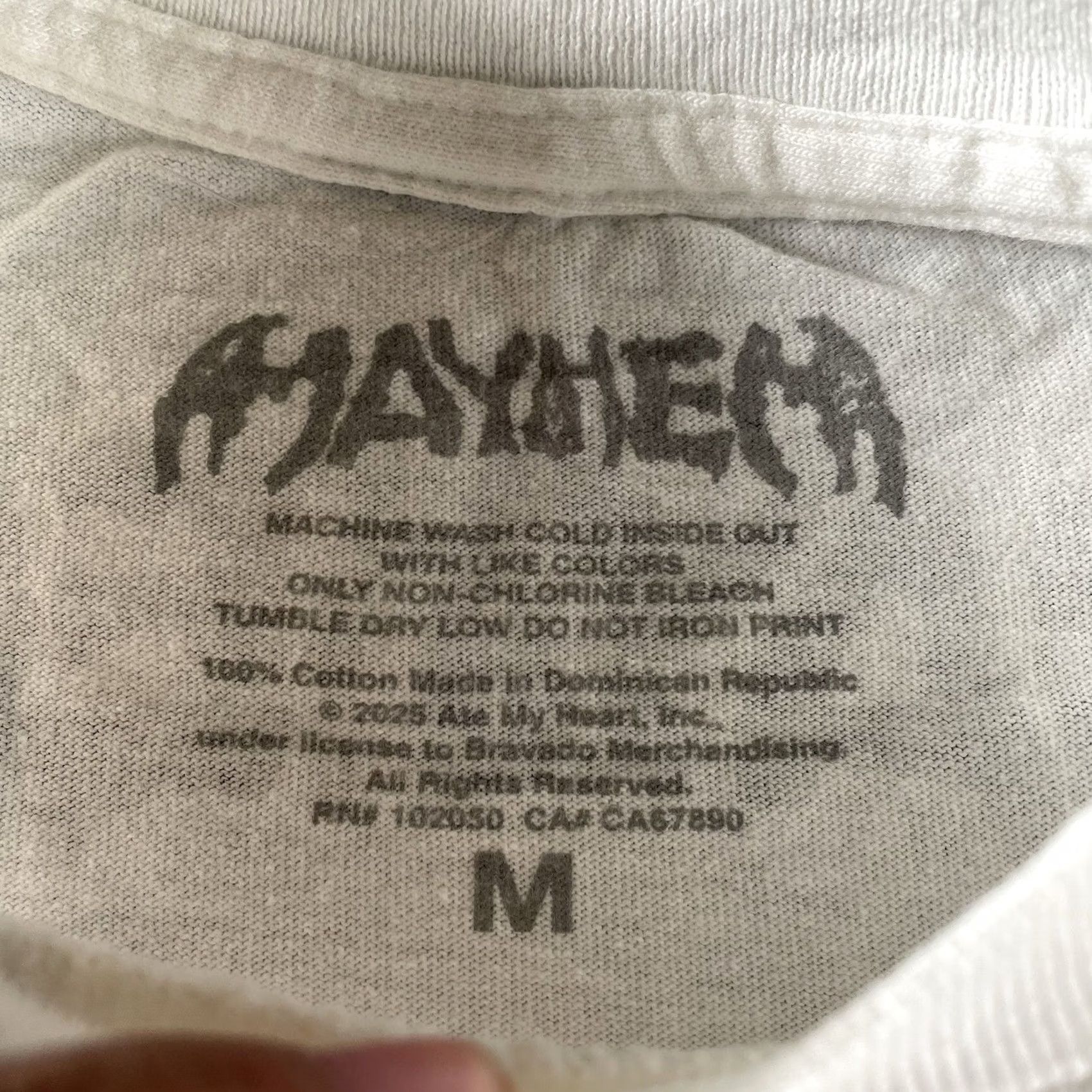 Vintage Lady Gaga Shirt Medium White Graphic Band Tee Poker Face Unisex Adults M Size US M / EU 48-50 / 2 - 4 Thumbnail
