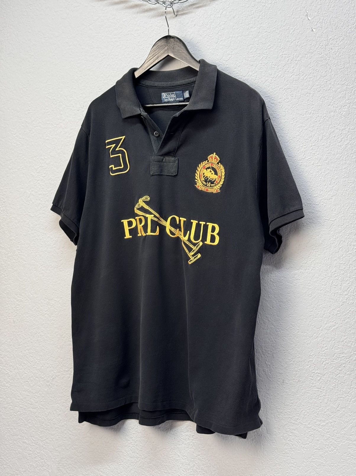 Polo Ralph Lauren × Ralph Lauren Vintage Polo Ralph Lauren PRL Challenge Cup Polo Tee T shirt Size US XL / EU 56 / 4 - 2 Thumbnail