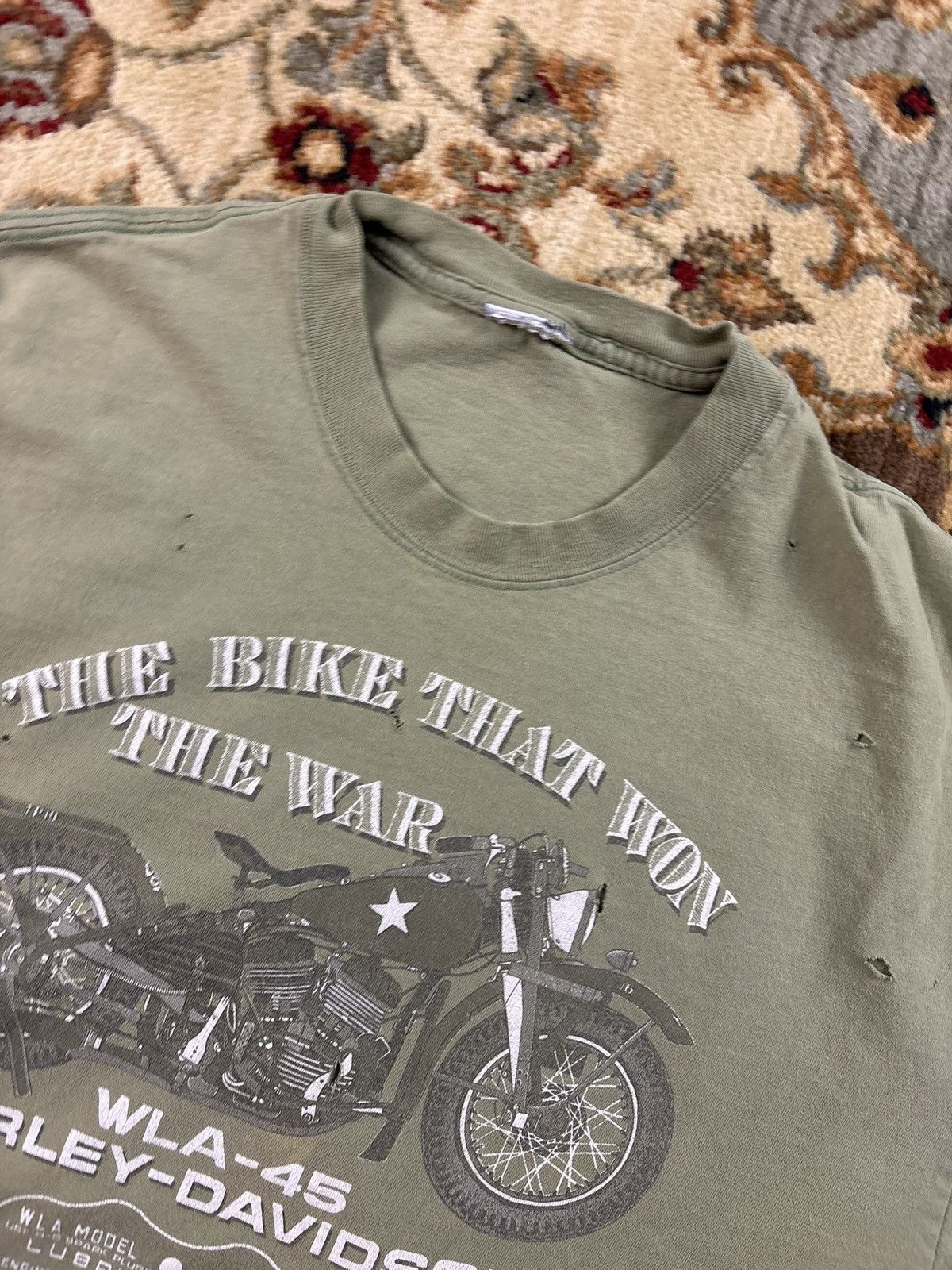 Harley Davidson Vintage Harley Davidson Pearl Harbor T-Shirt Size US XL / EU 56 / 4 - 5 Thumbnail