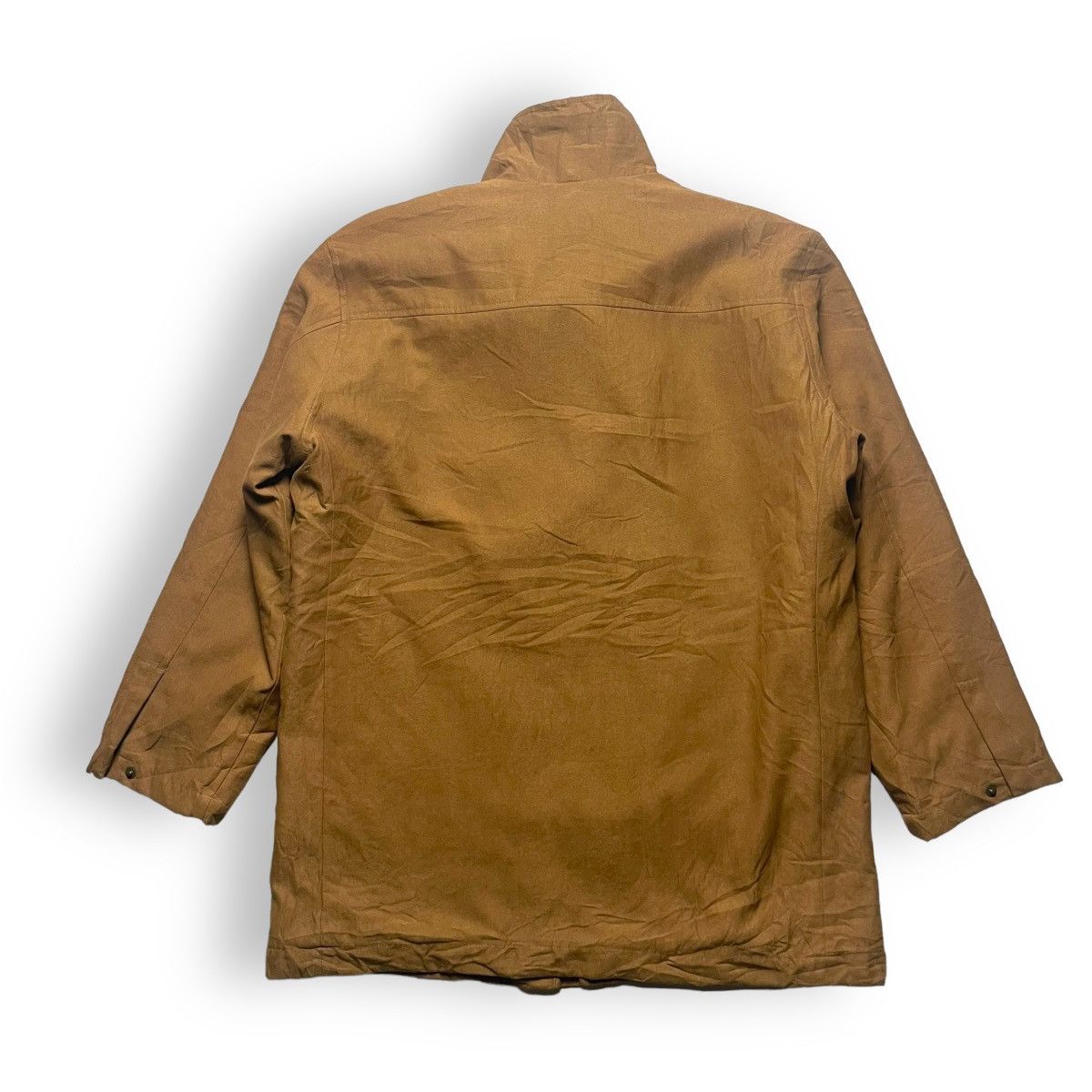 Kansai Yamamoto 🇯🇵 KANSAI JAPAN BUTTON UP FULL ZIP SUEDE HEAVY COAT JACKET Size US XL / EU 56 / 4 - 2 Thumbnail