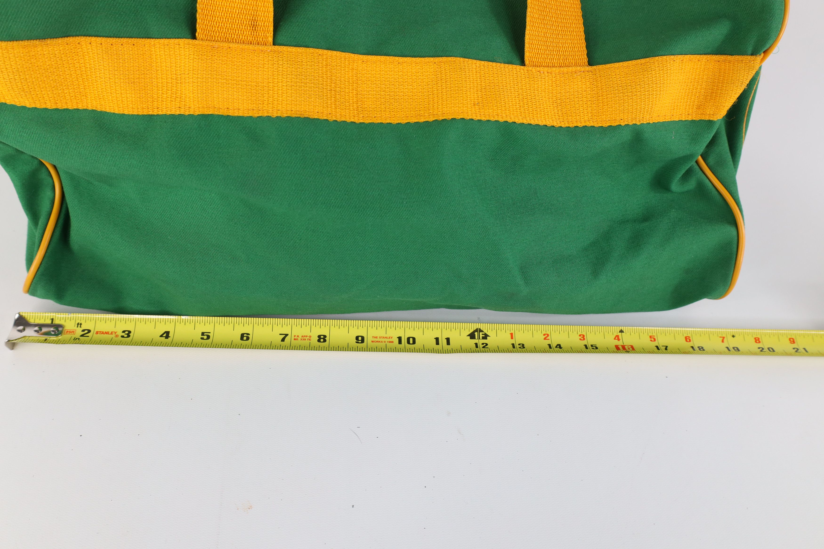 Vintage Vintage 60s 70s Green Bay Packers Football Duffel Bag Size ONE SIZE - 9 Thumbnail