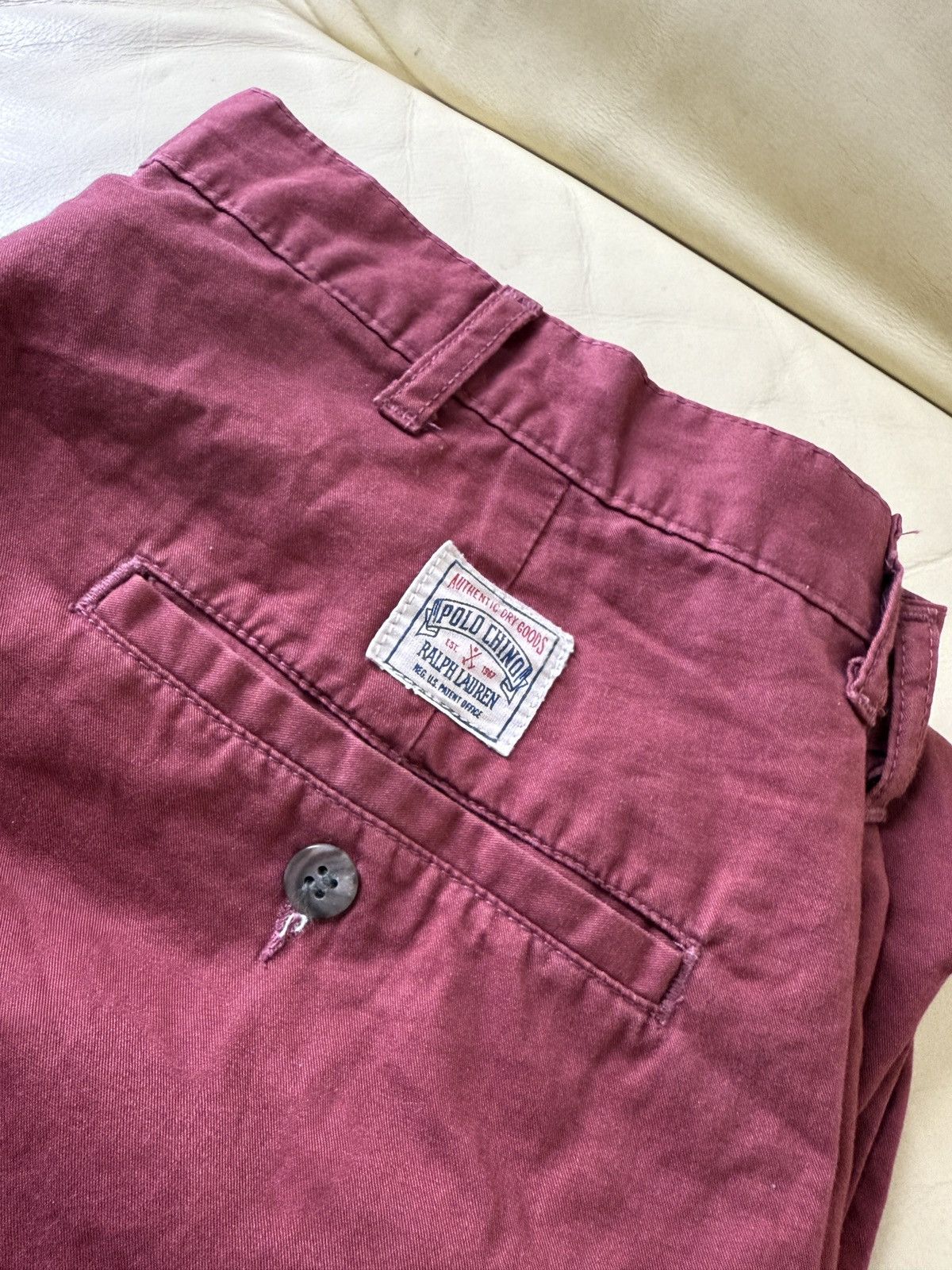 Polo Ralph Lauren Vintage Polo Ralph Lauren Relaxed Wide Chino pants 90s USA Size US 31 - 2 Thumbnail