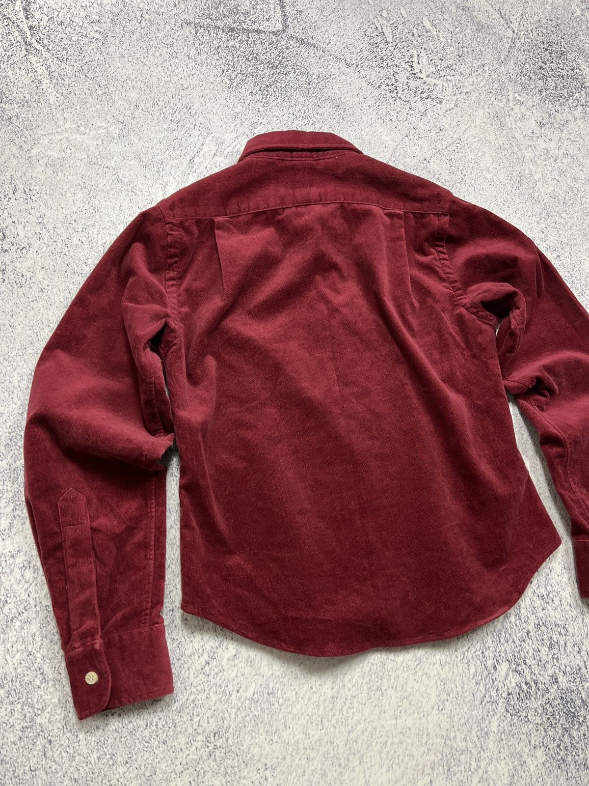 Polo Ralph Lauren × Vintage 🔥 Vintage Polo Ralph Lauren Velour Cropped Jacket Luxury Y2k Size S / US 4 / IT 40 - 17 Thumbnail