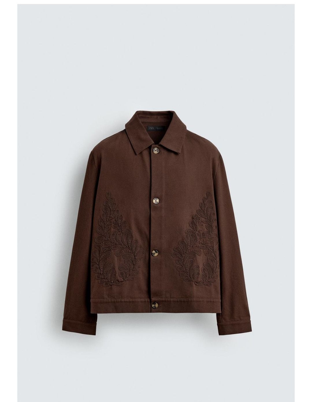 Zara Zara relaxed shirt size L, side hip pockets Size US L / EU 52-54 / 3 - 1 Thumbnail